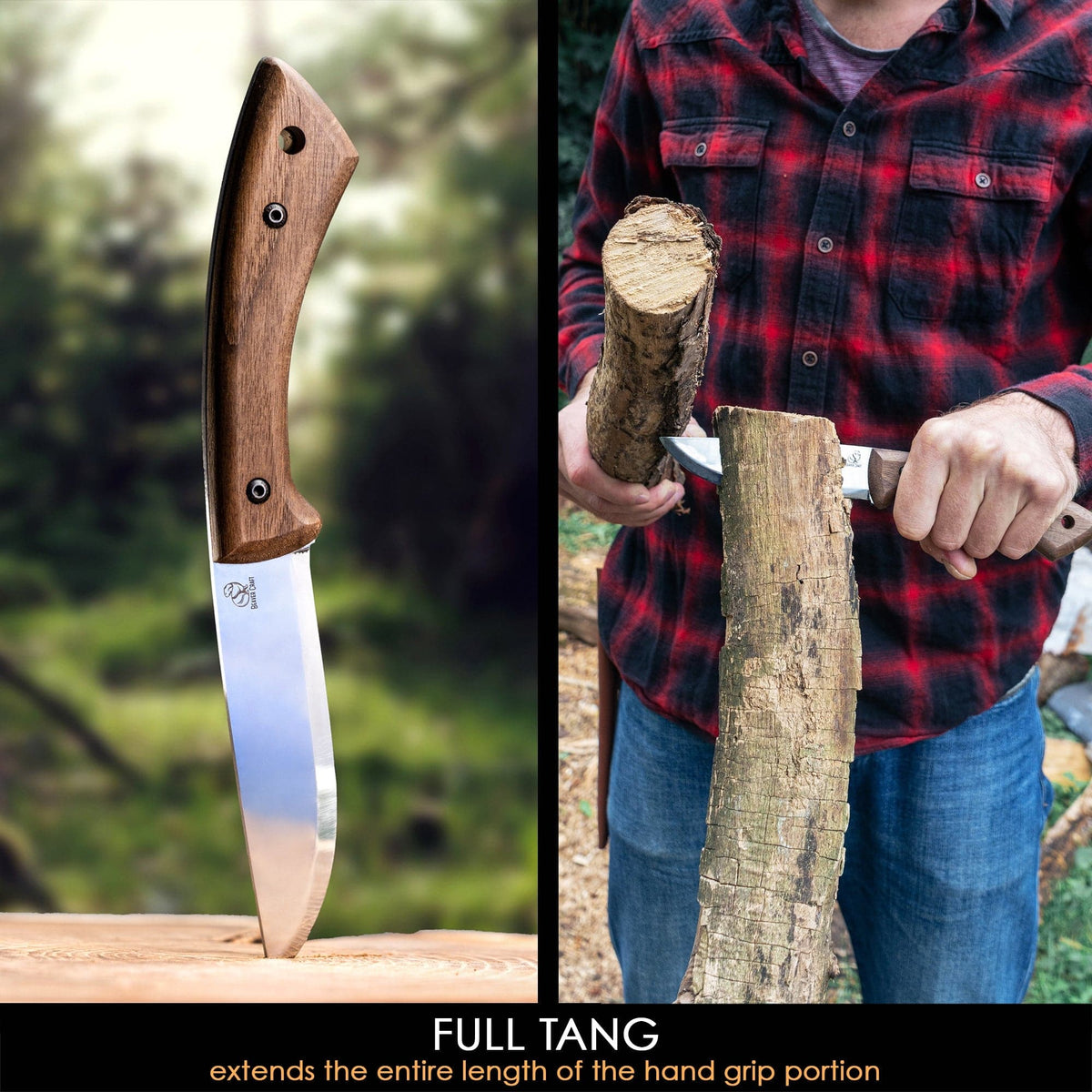 BSH1 Dune Bushcraft-Messer mit Scheide