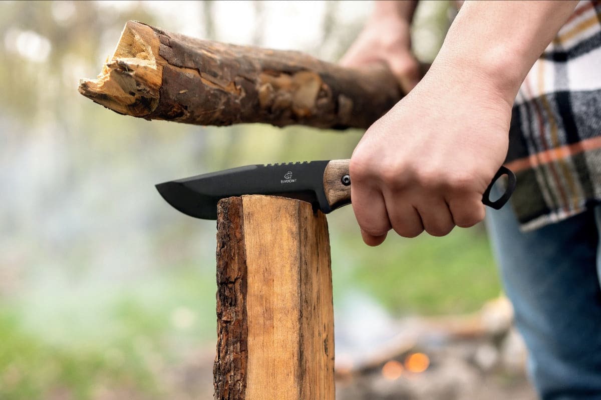 BSH4 Dusk-Kit Bushcraft-Messerklinge mit Schrauben