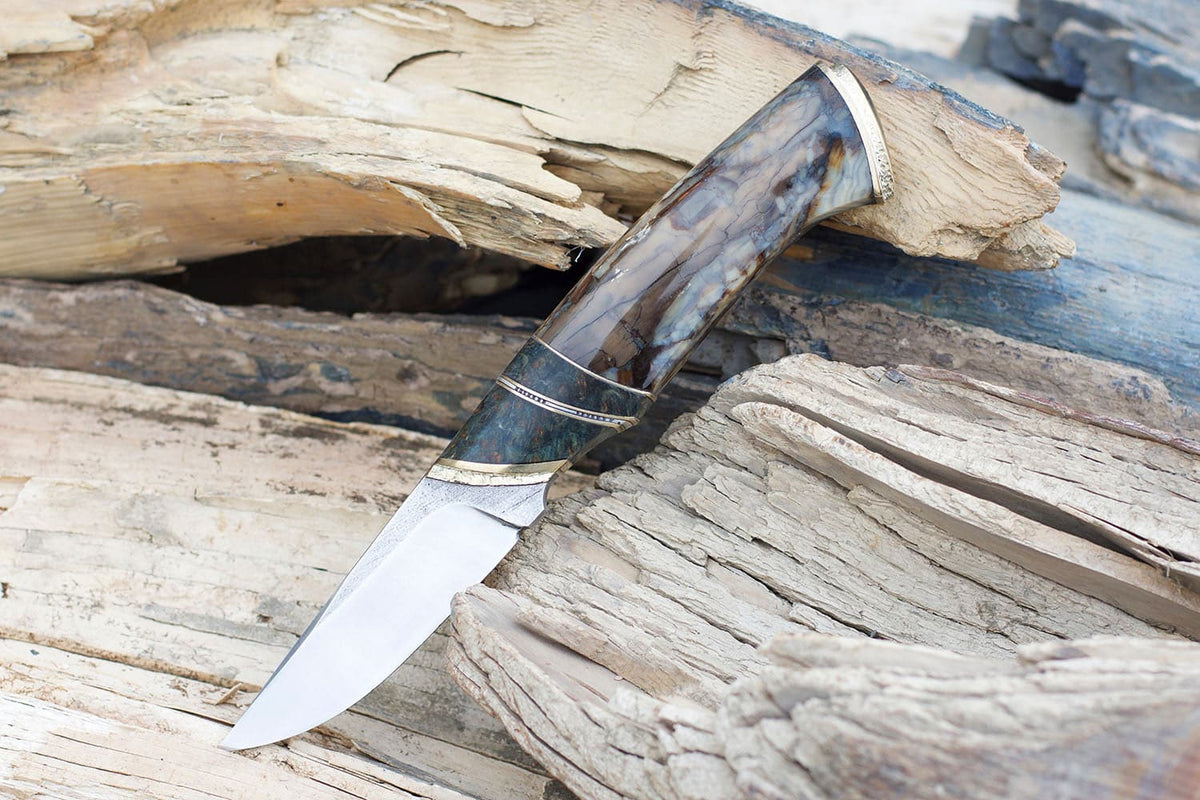Mammut-Stoßzahnrohling M215 Blue Fusion Block