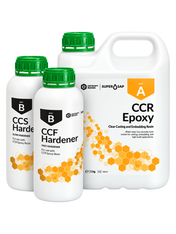 Glasklares Gießharz – CCR Epoxy Entropy SuperSap