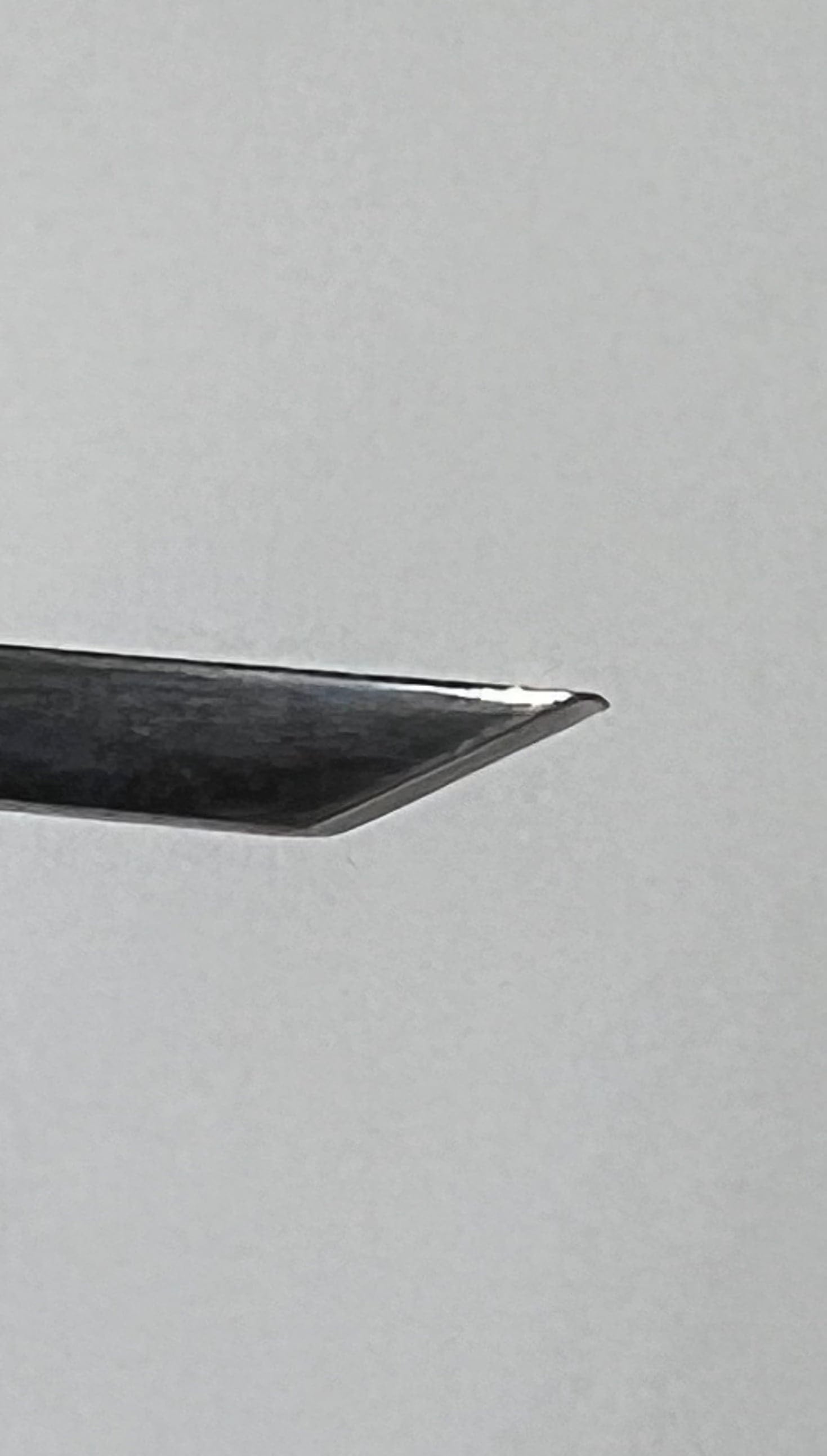 Holzeisen 75x1 mm, gerade flache Meißel P1/01 mit Kugelheft