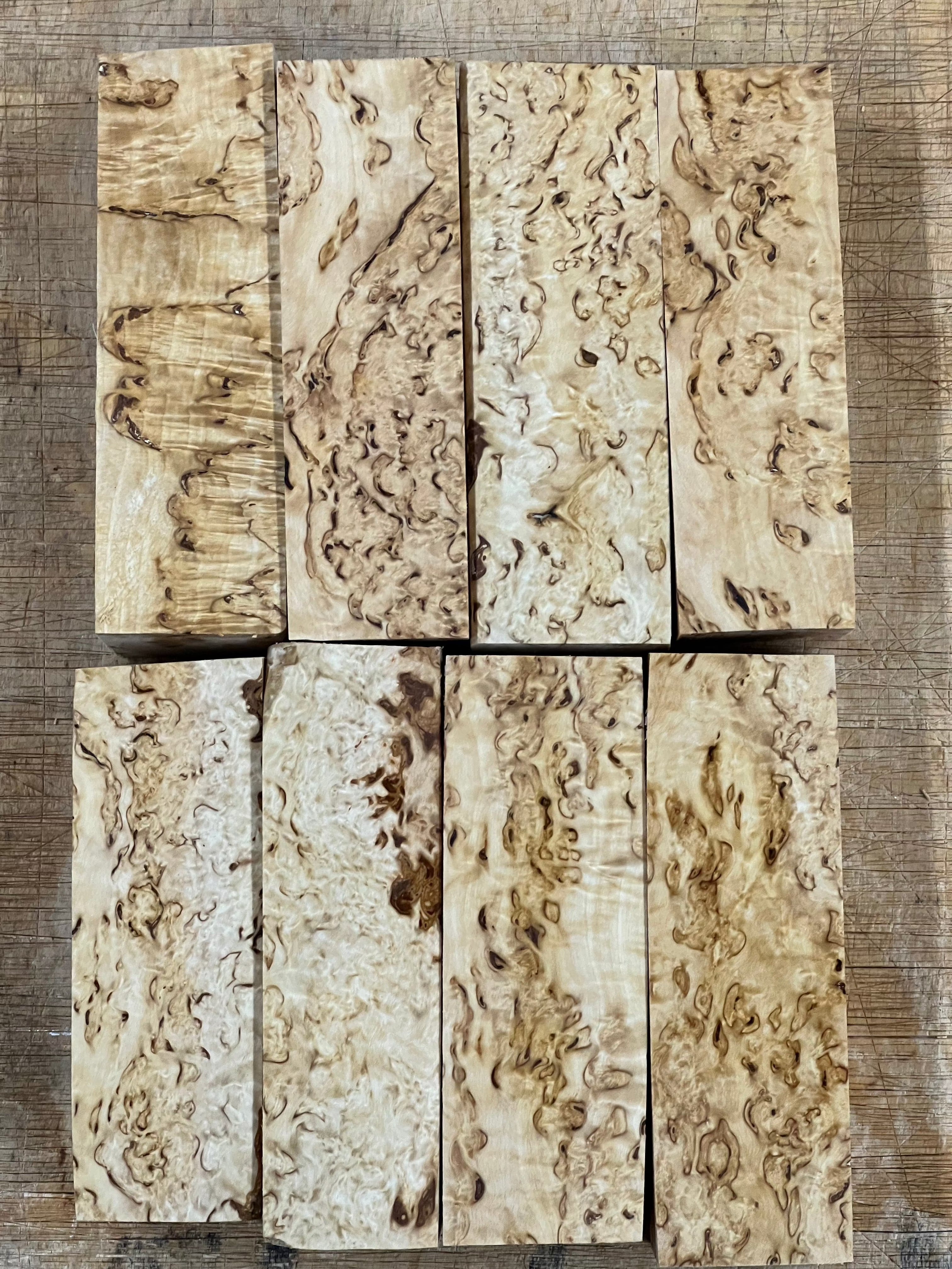 Naturbelassenes Waldbirken-Maserholz ca. 30x40x120