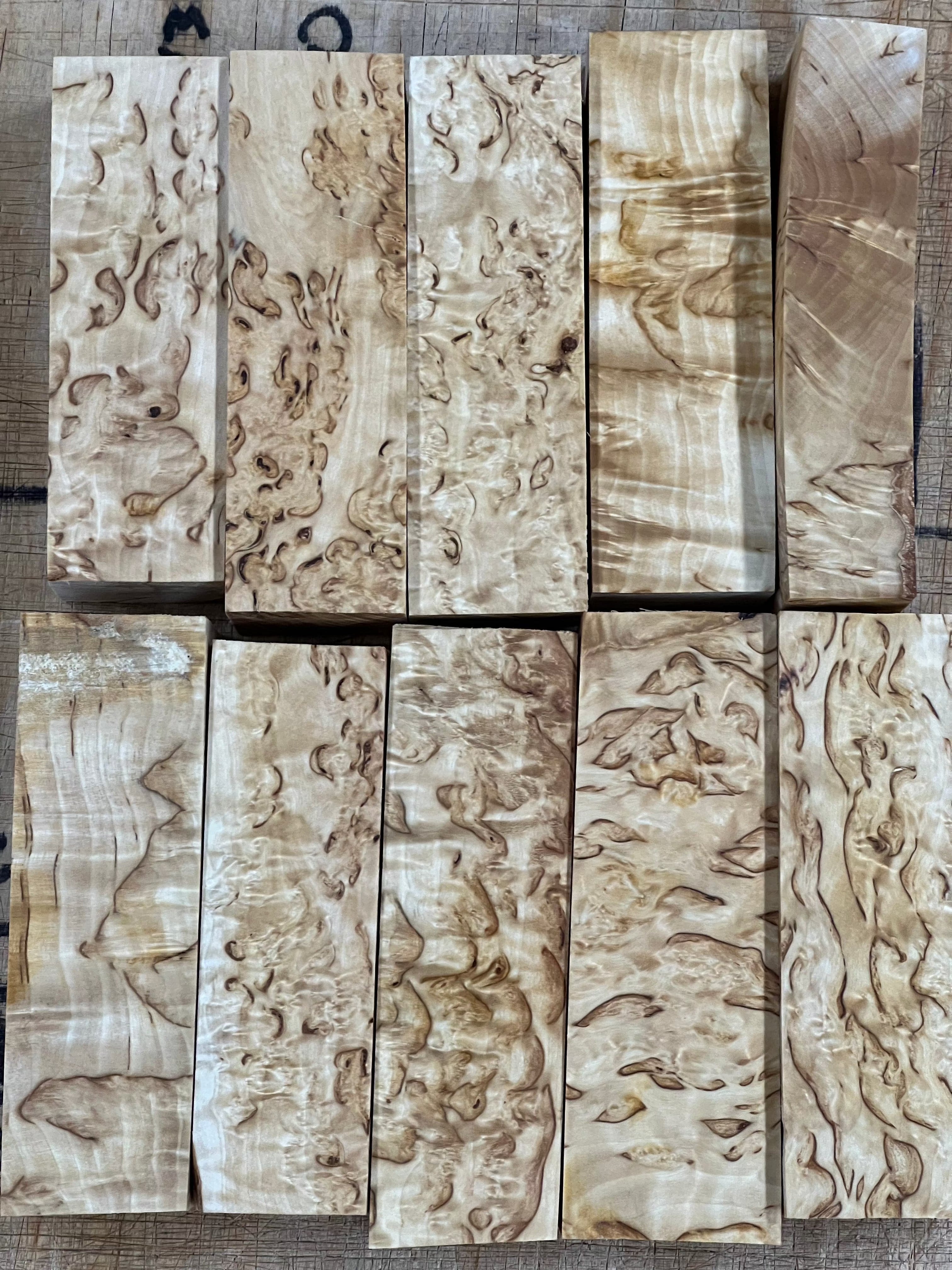 Naturbelassenes Waldbirken-Maserholz ca. 30x40x120