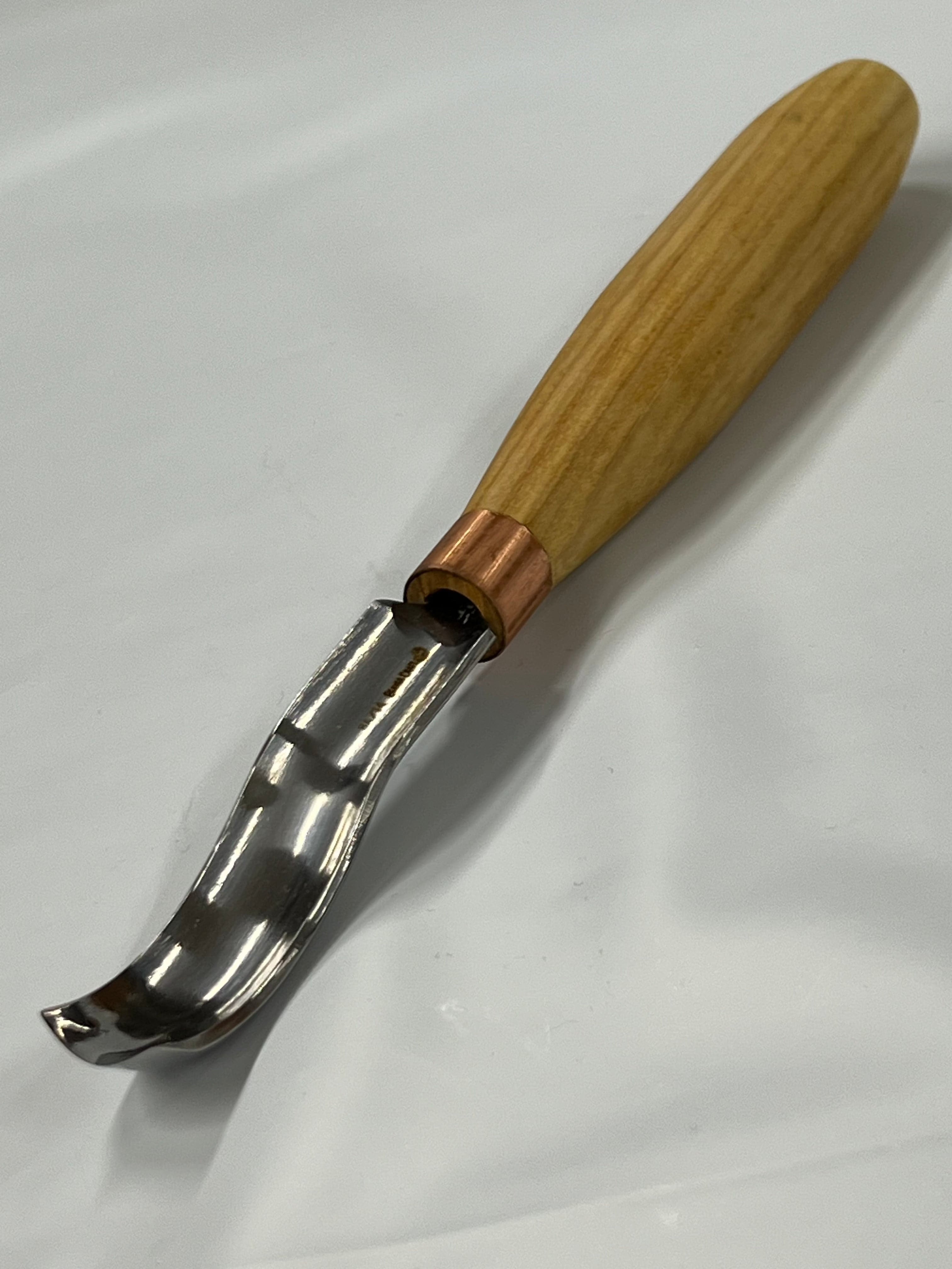 Holzbildhauereisen 80x14mm gebogener Hohlmeißel K8A/14