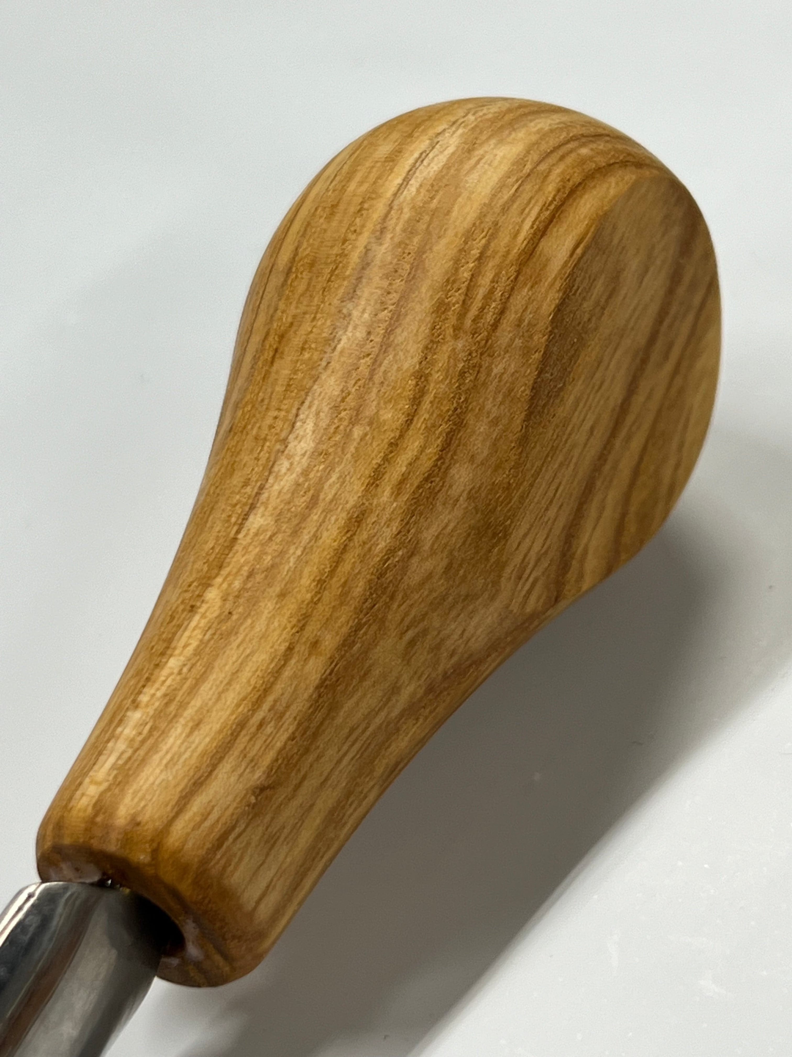 Holzeisen 75x14mm gebogener Hohleisen P8a/14 mit Kugelheft