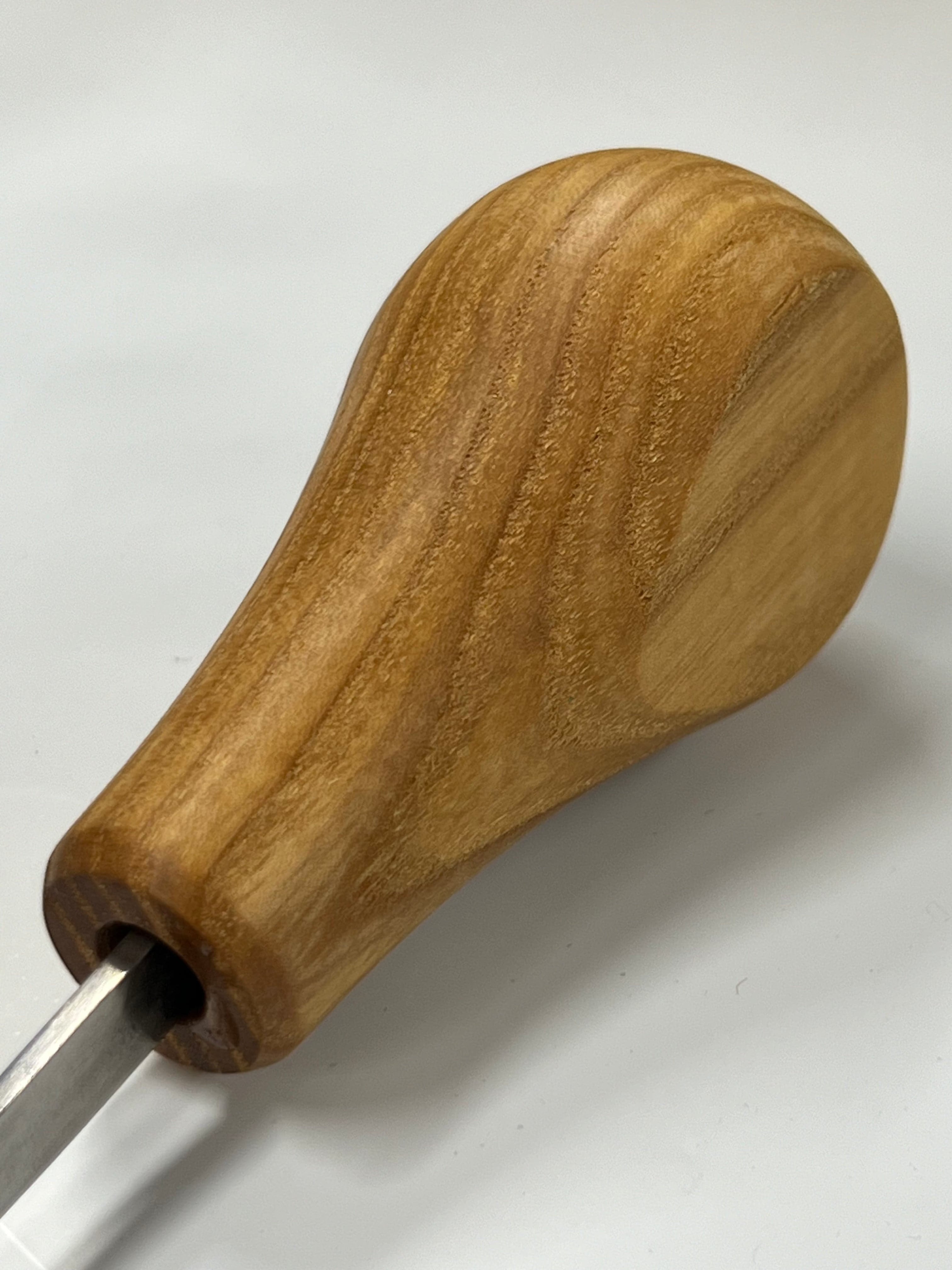 Holzeisen 75x1 mm, gerade flache Meißel P1/01 mit Kugelheft