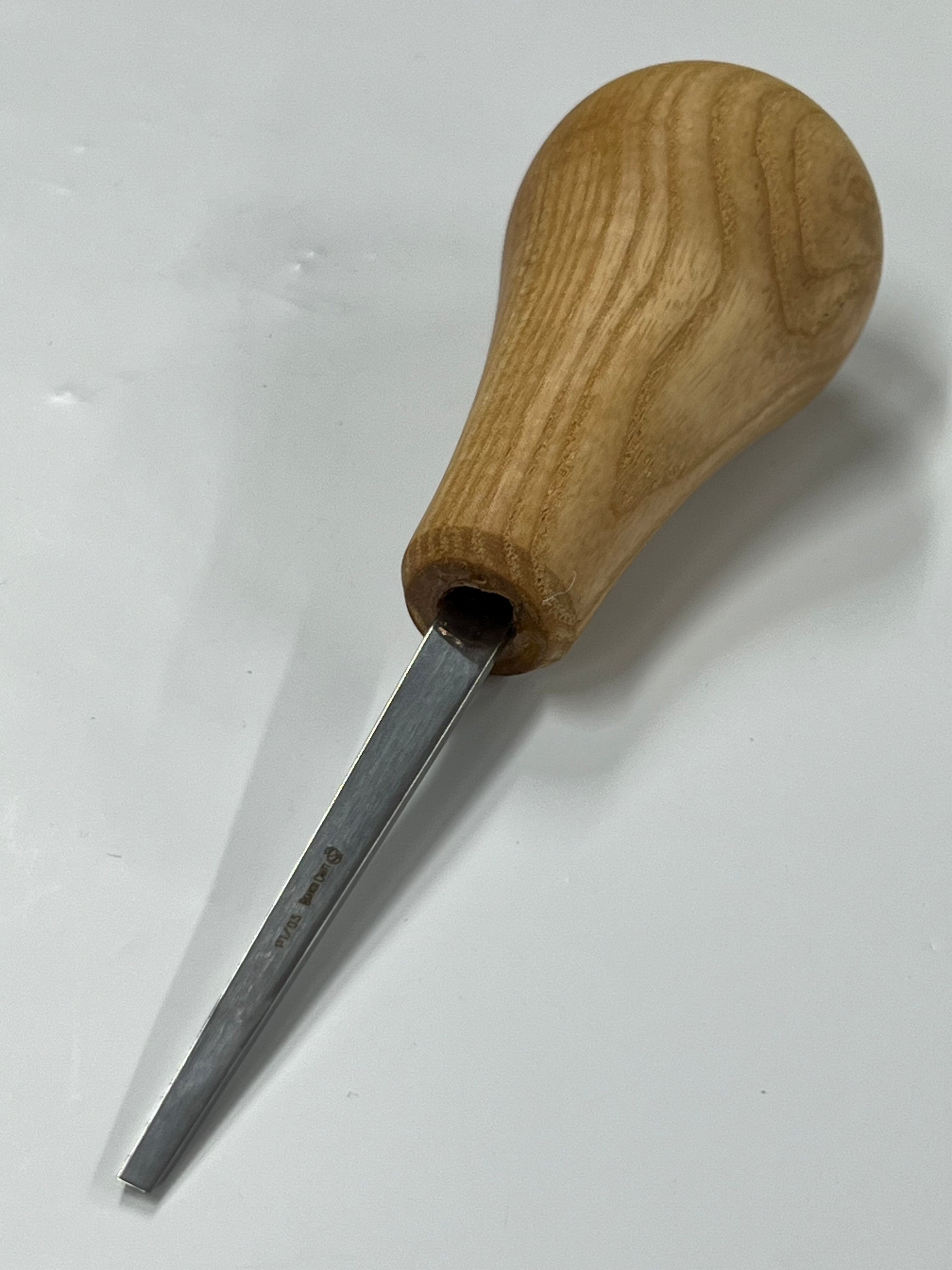 Holzeisen 75x3mm gerade flach Meißel P1/03 m/Kugelheft