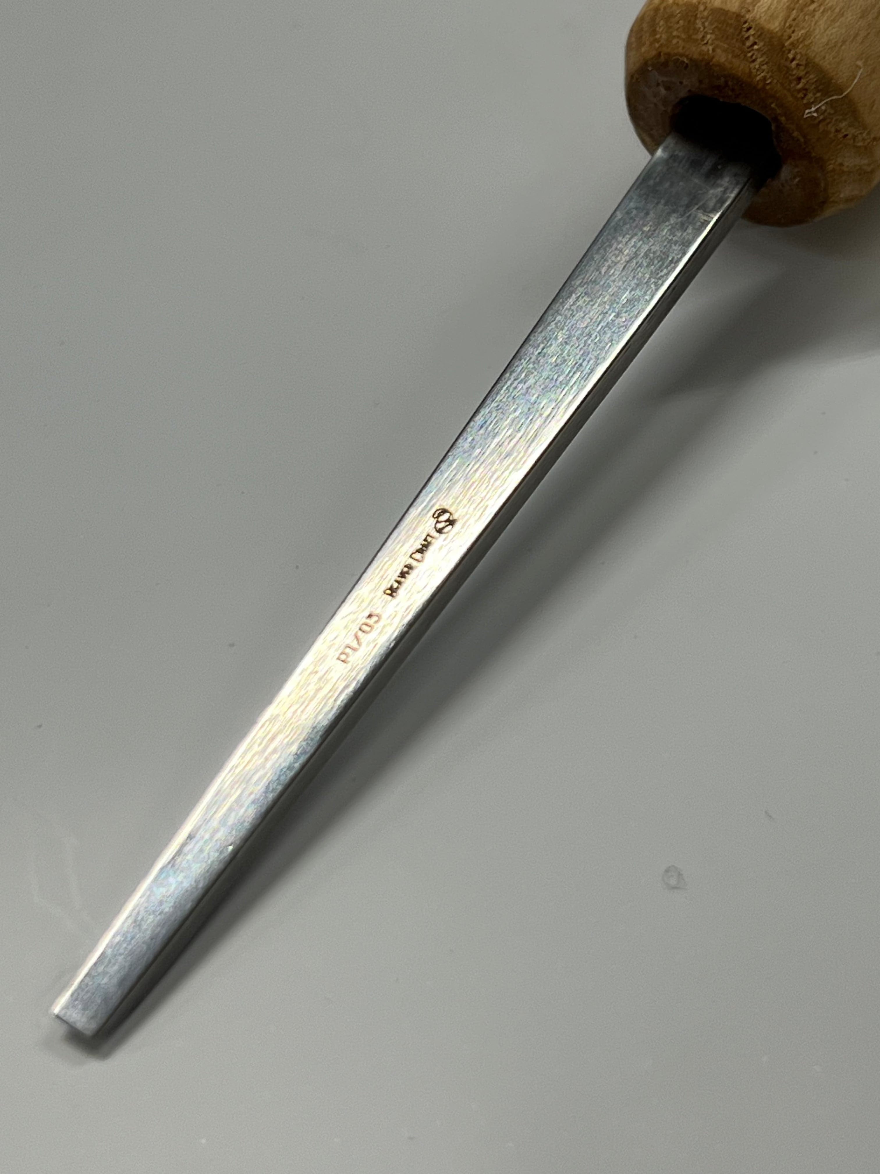 Holzeisen 75x3mm gerade flach Meißel P1/03 m/Kugelheft