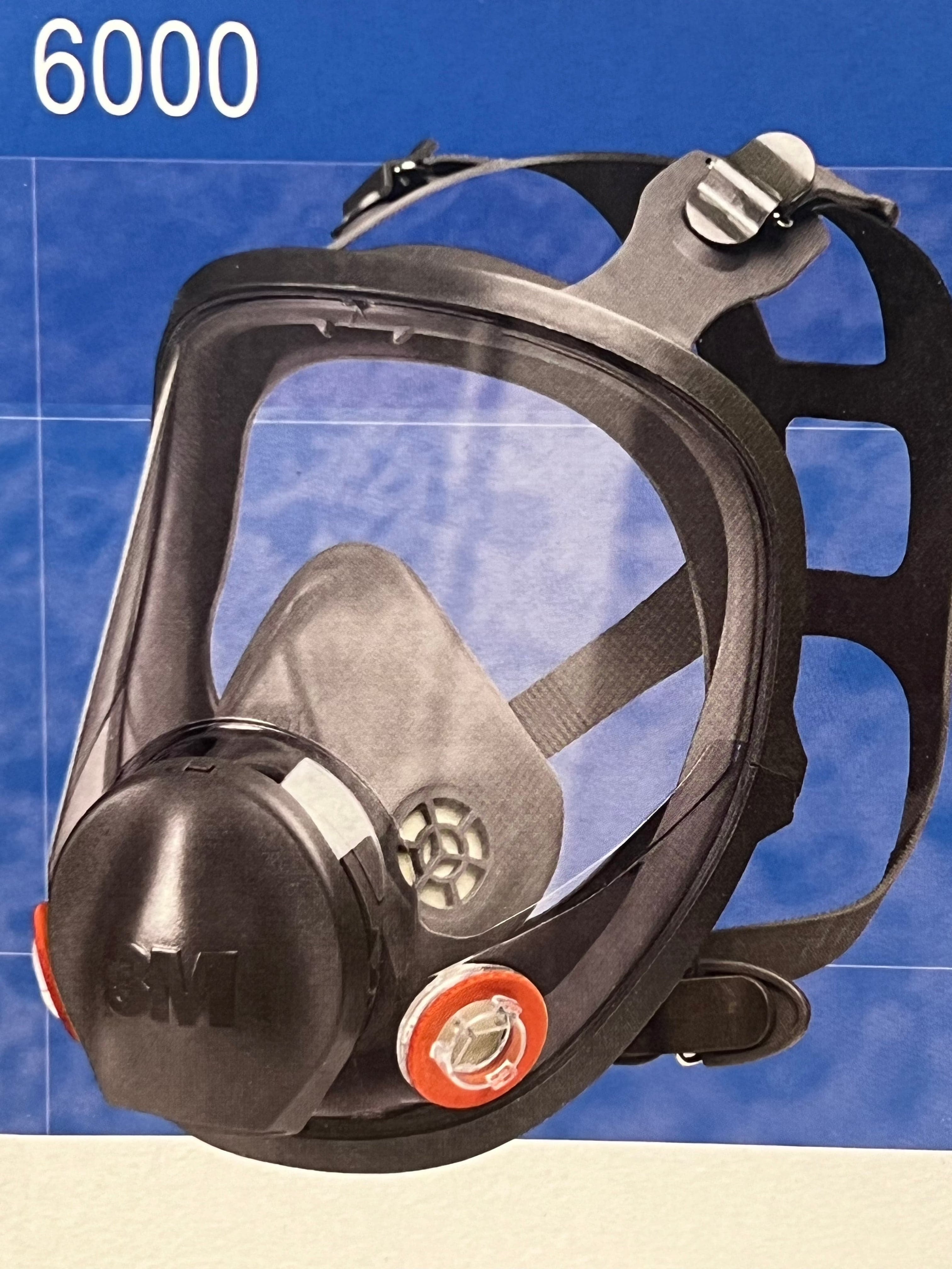 Staub-/Dampf-/Gasmaske – 3M™ Vollmaske