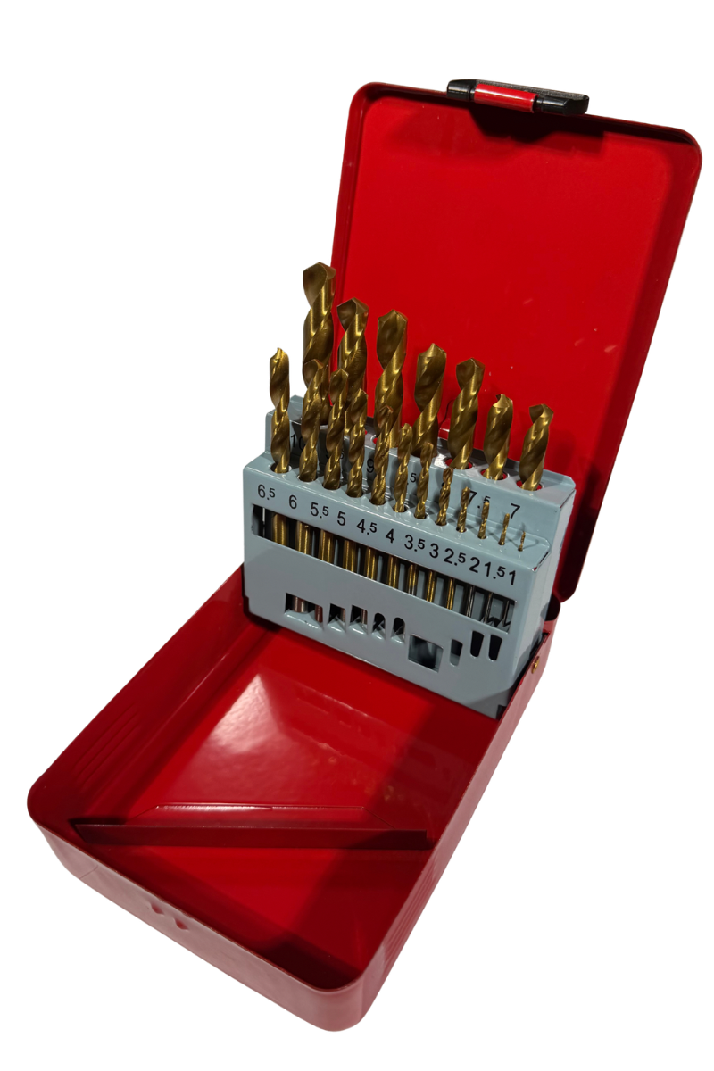 Bohrer-Set 19-tlg. 1-10 mm Universalbohrer für Stahl