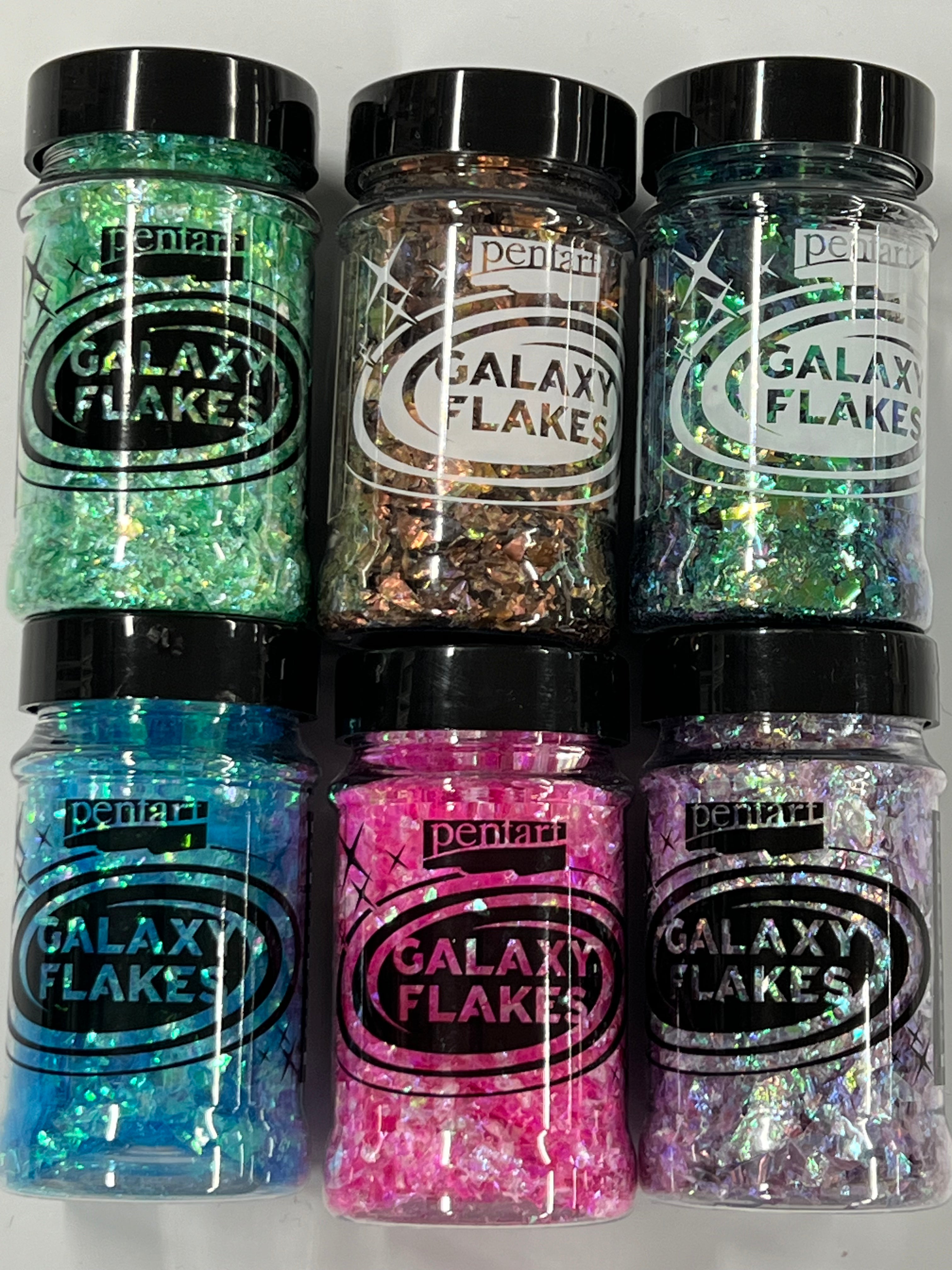 Epoxy-Glitter Galaxy Flakes