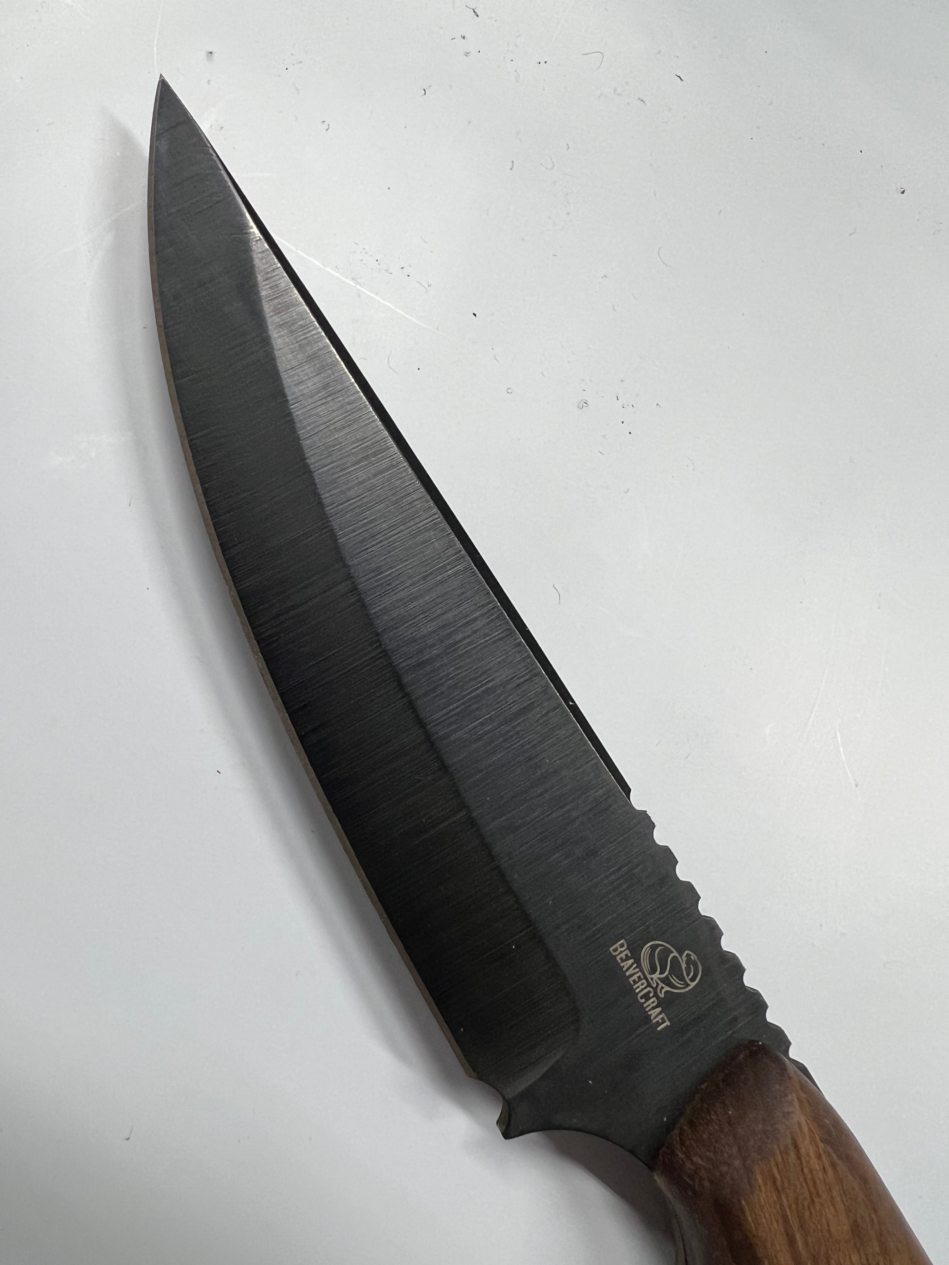 Ukrainisches Jagdmesser HGK6 mit Lederscheide