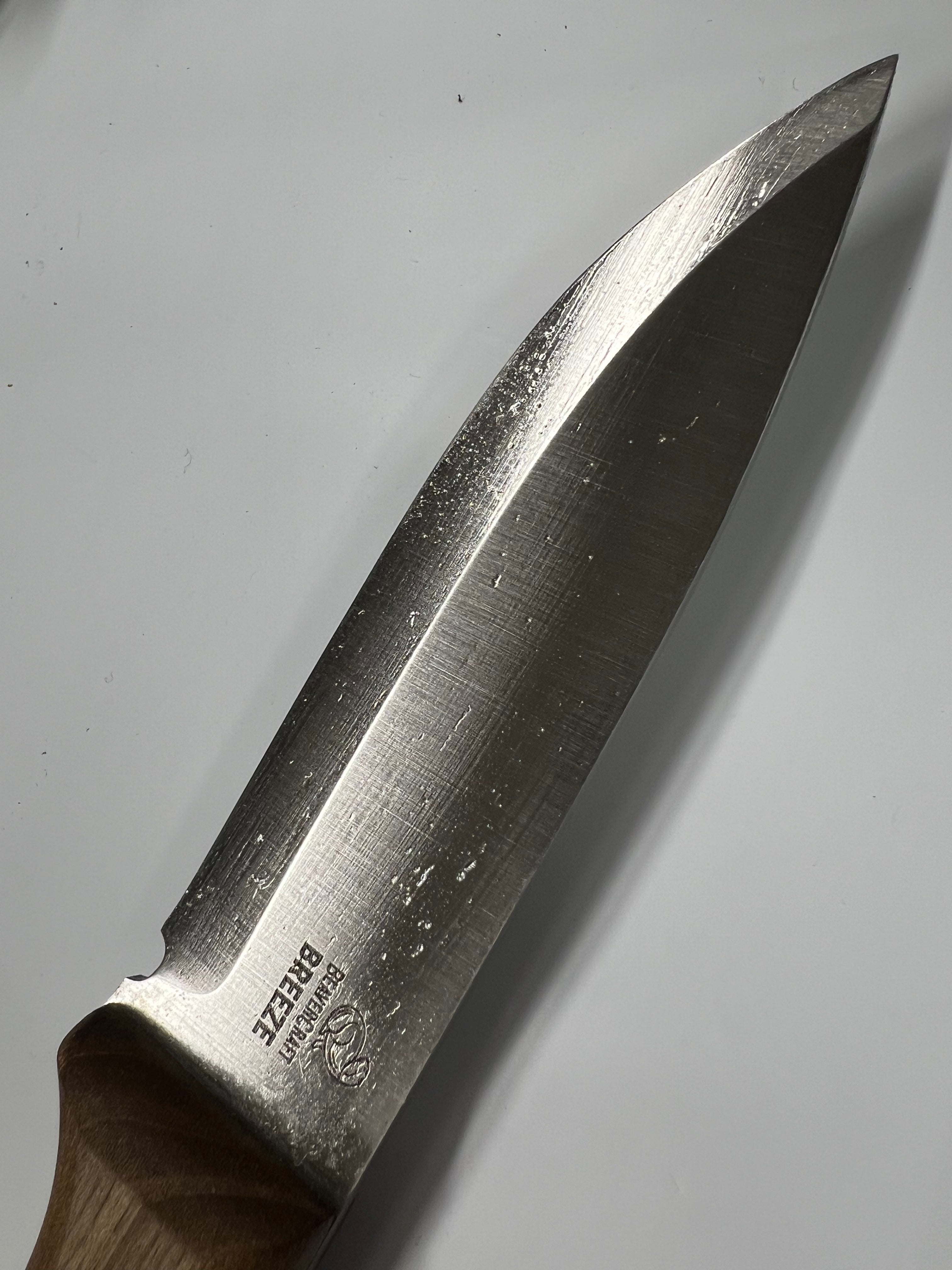 Bushcraft-Messer BSH6 mit Lederscheide