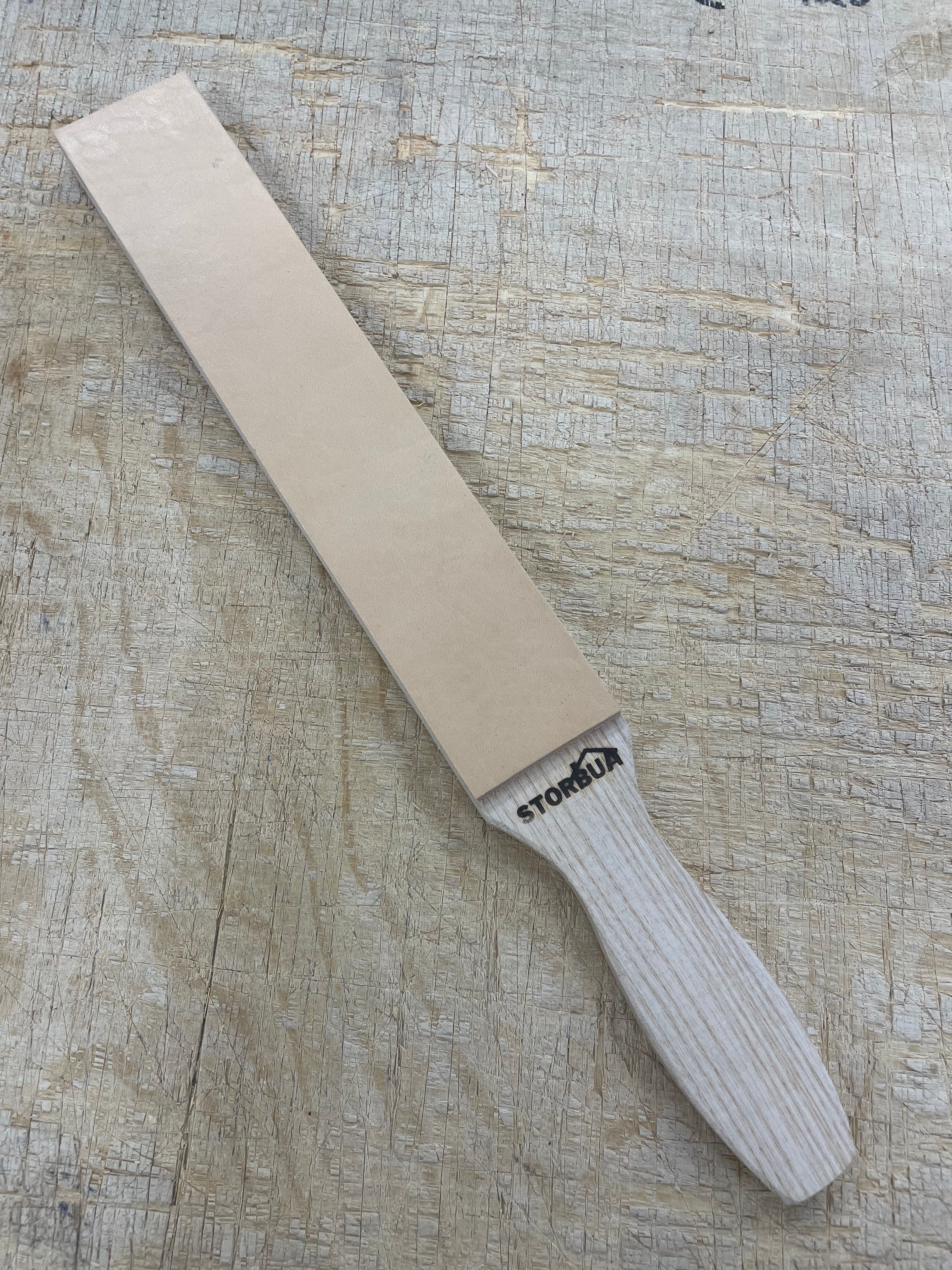 Lederriemen handgefertigt groß 390x50mm