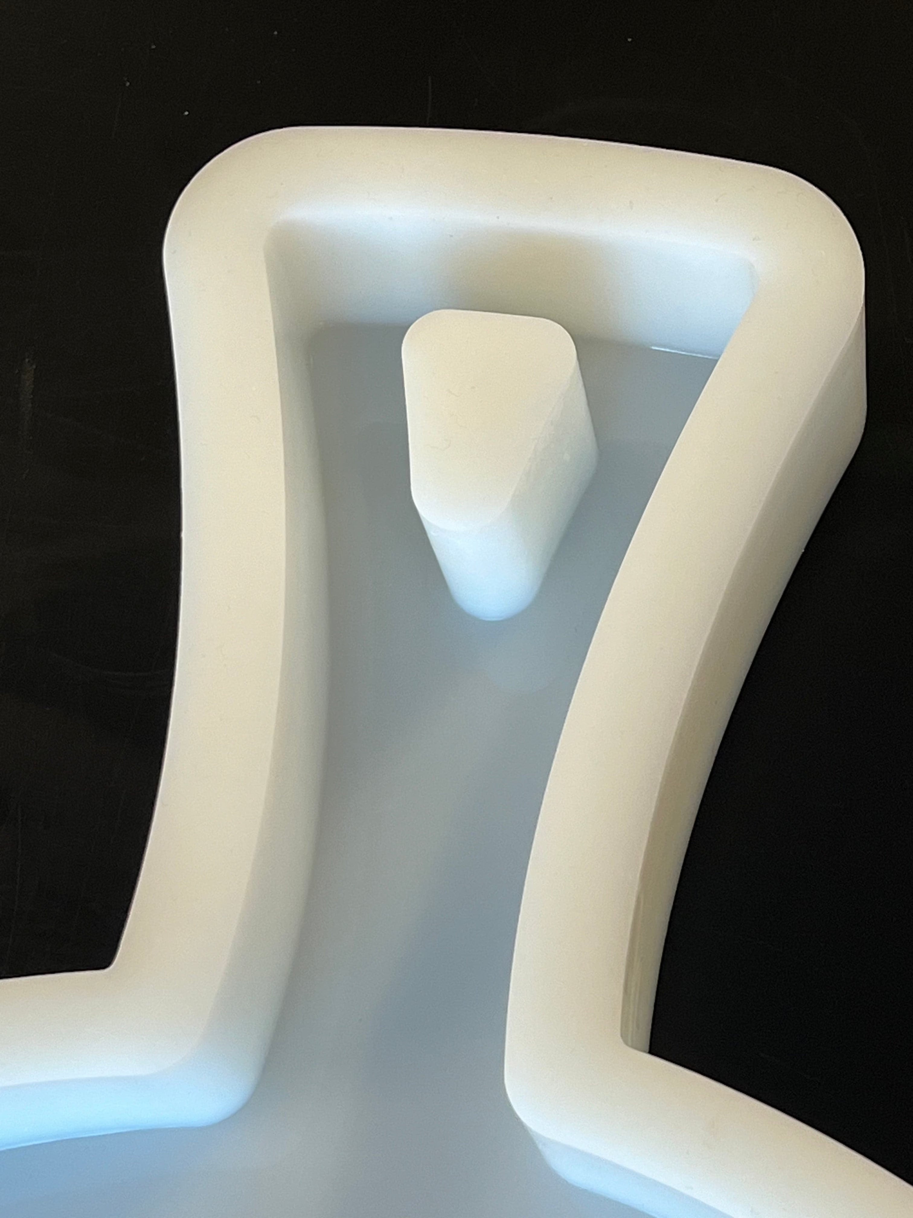 Silikon-Gussform rund 490x353x38mm