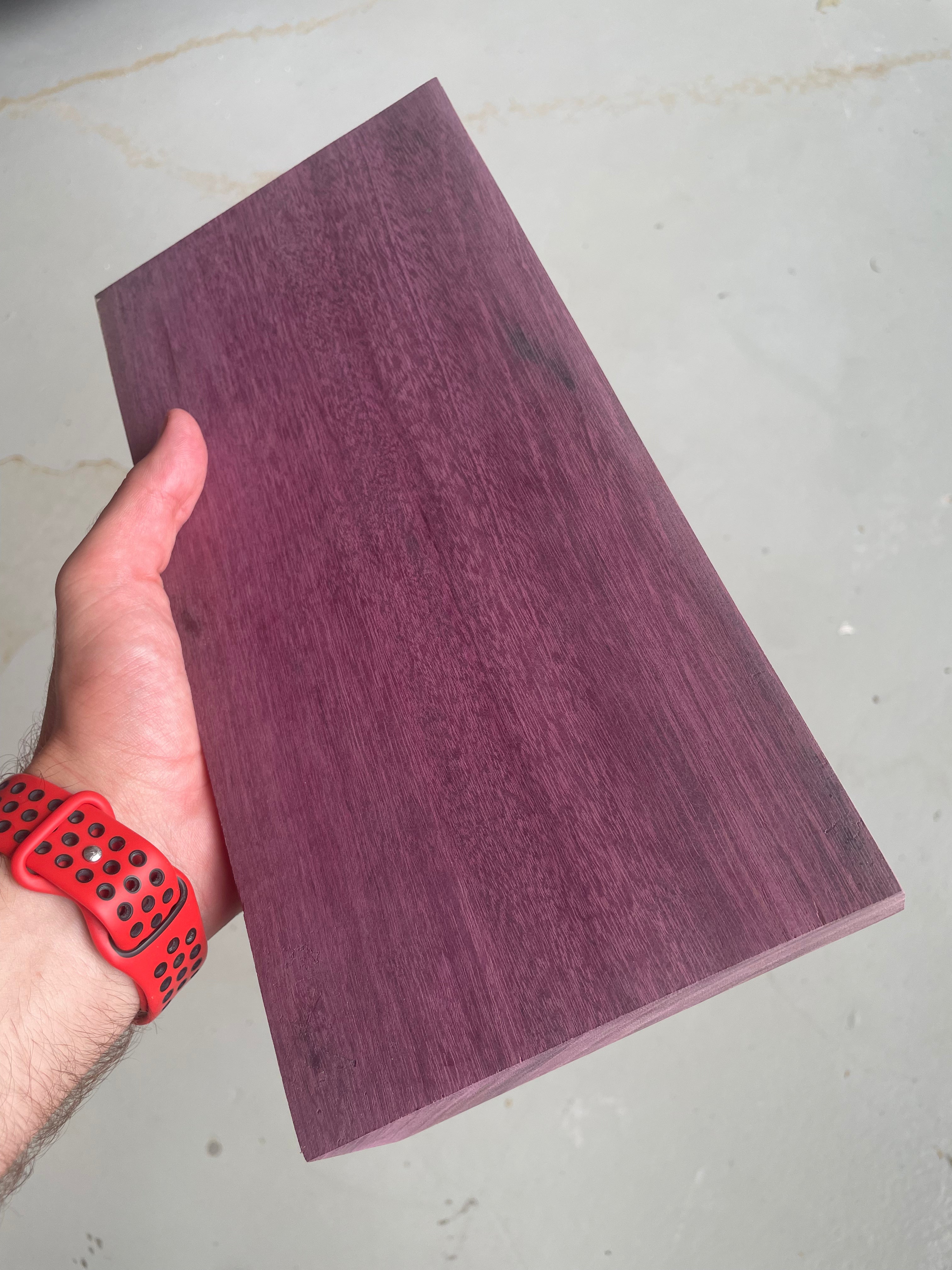 Purpleheart Großes Werkstück 55x155x300mm