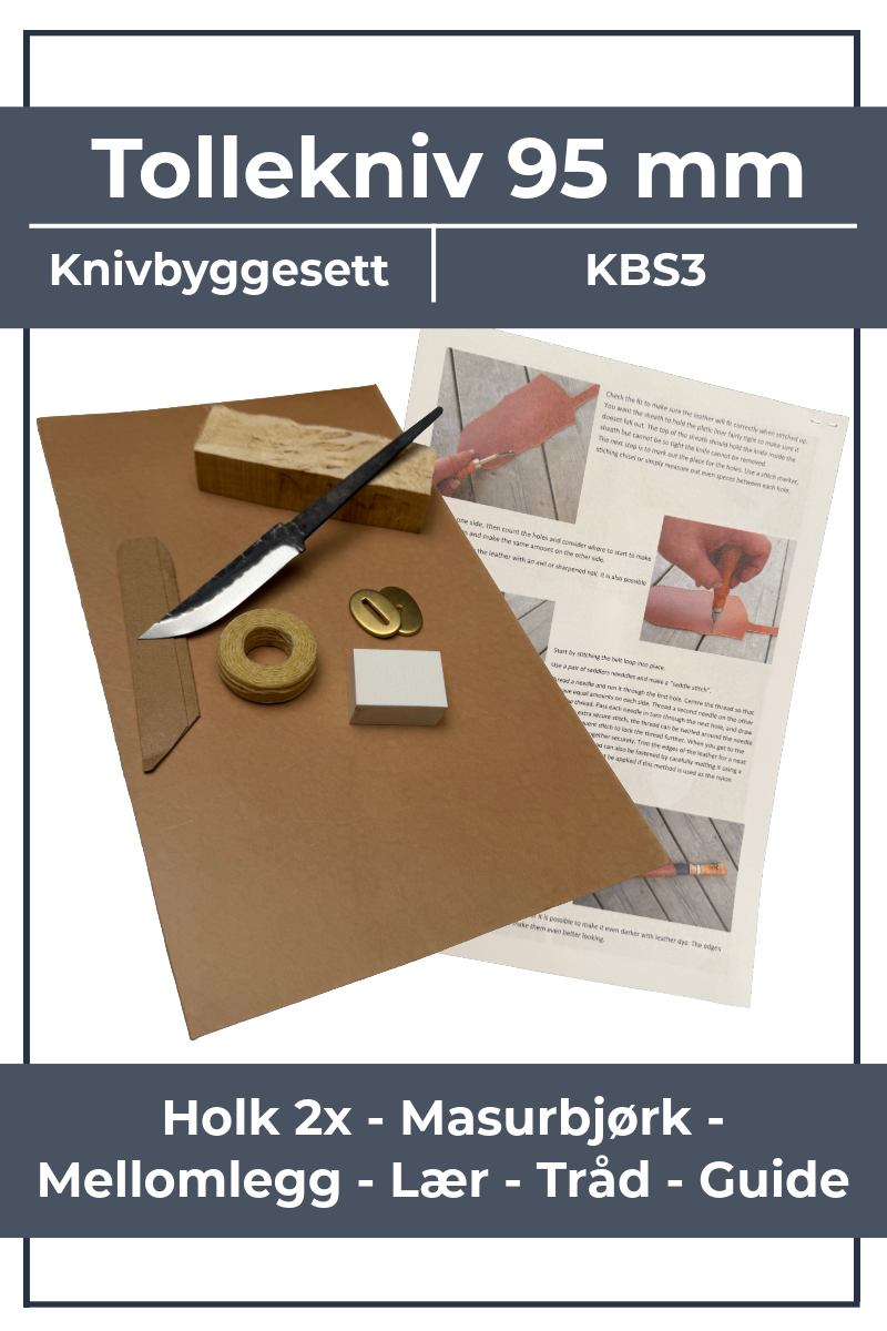 Messerbausatz KBS3 - 95mm Tollekniv