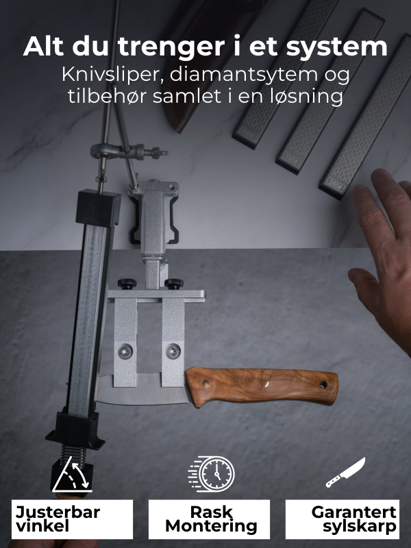 SwiftEdge Cross: Messerschärfsystem mit einstellbarem Winkel und Diamantschleifsteinen