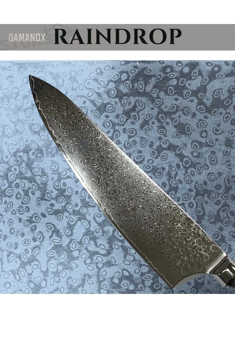Damanox VG10 - Rostfreier Damaszenerstahl mit VG-10-Kern