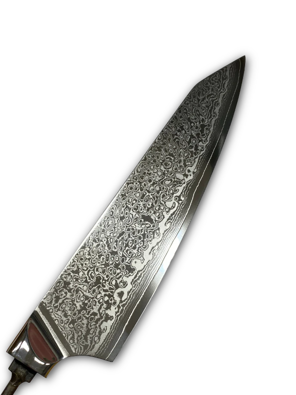 Kochmesser-Klinge – AUS10 Damast Kochmesser 8"