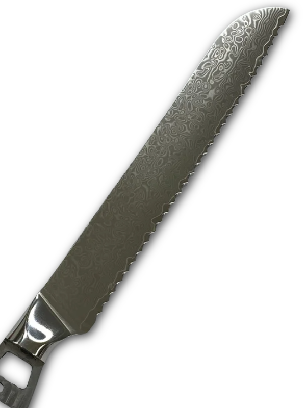Brotmesser-Klinge – VG10 Damast Kochmesser