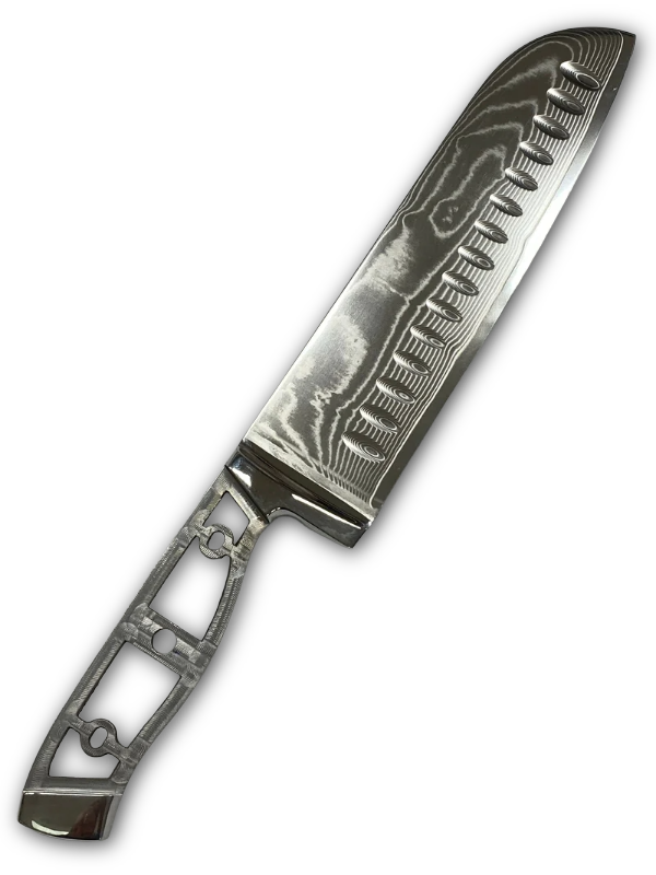 Santoku – VG10 Damast-Kochmesser FT1-M