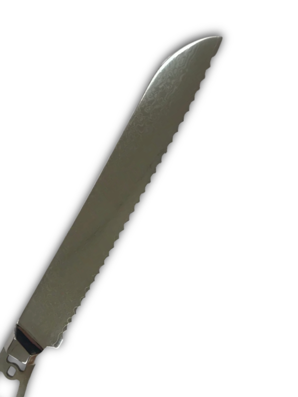 Brotmesser-Klinge - VG10 Damast-Kochmesser