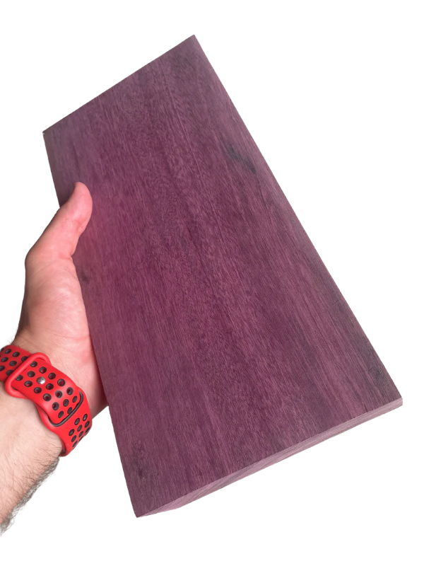Purpleheart Großes Werkstück 55x155x300mm
