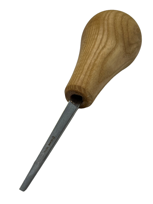 Holzeisen 75x2mm gerader Flachmeißel P1/02 mit Kugelheft