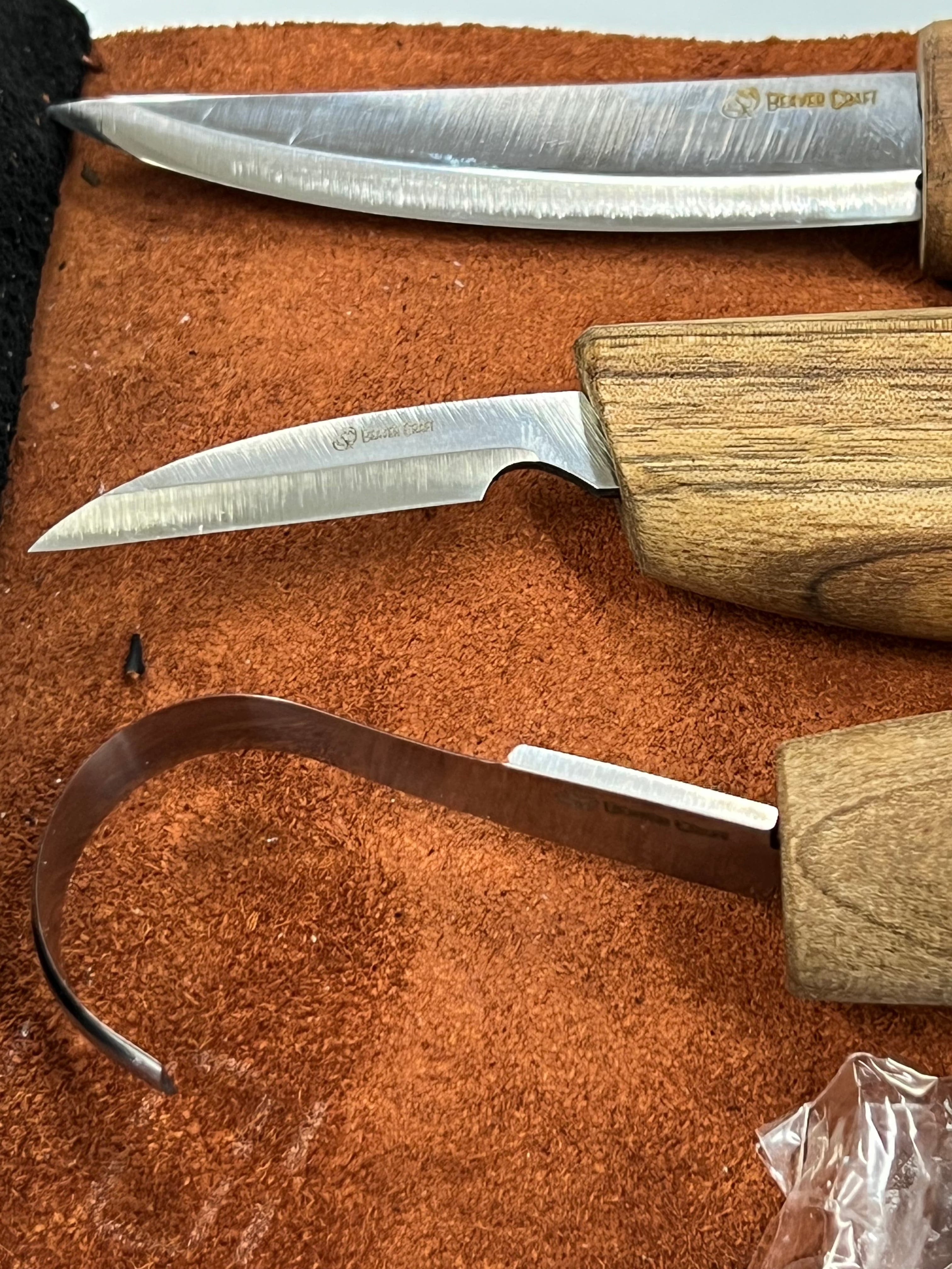 Leder-Schnitzset S13X Beaver Craft