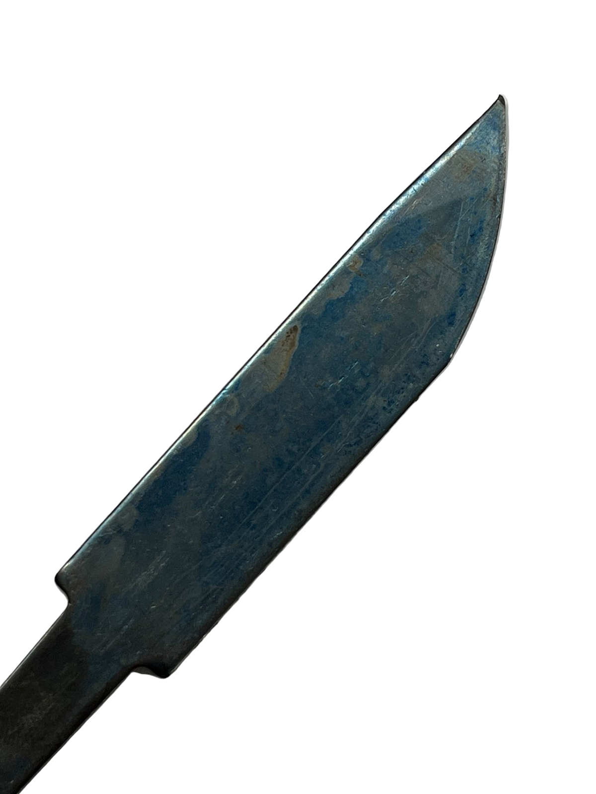 Messerklingenrohling 80mm gehärtet, ungeschliffen