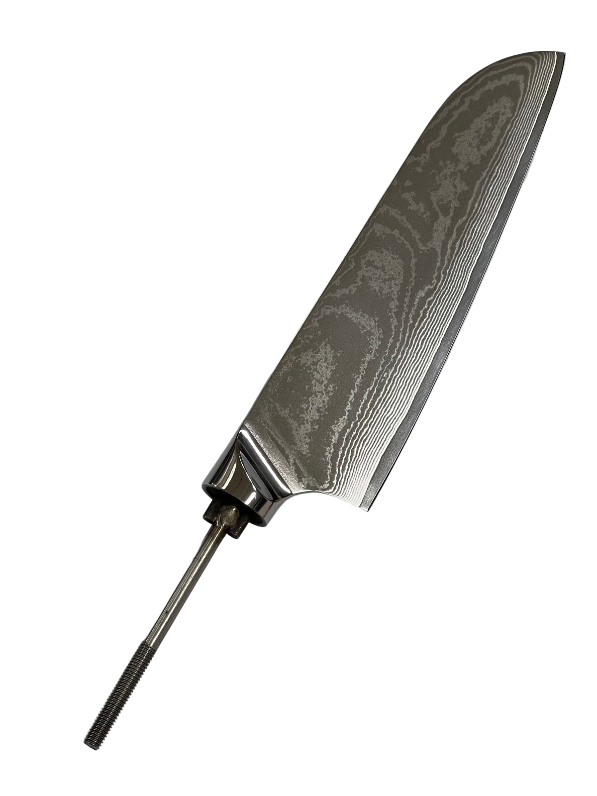 Santoku – Rostfreies Damast-Kochmesser 8" mit durchgehendem Erl