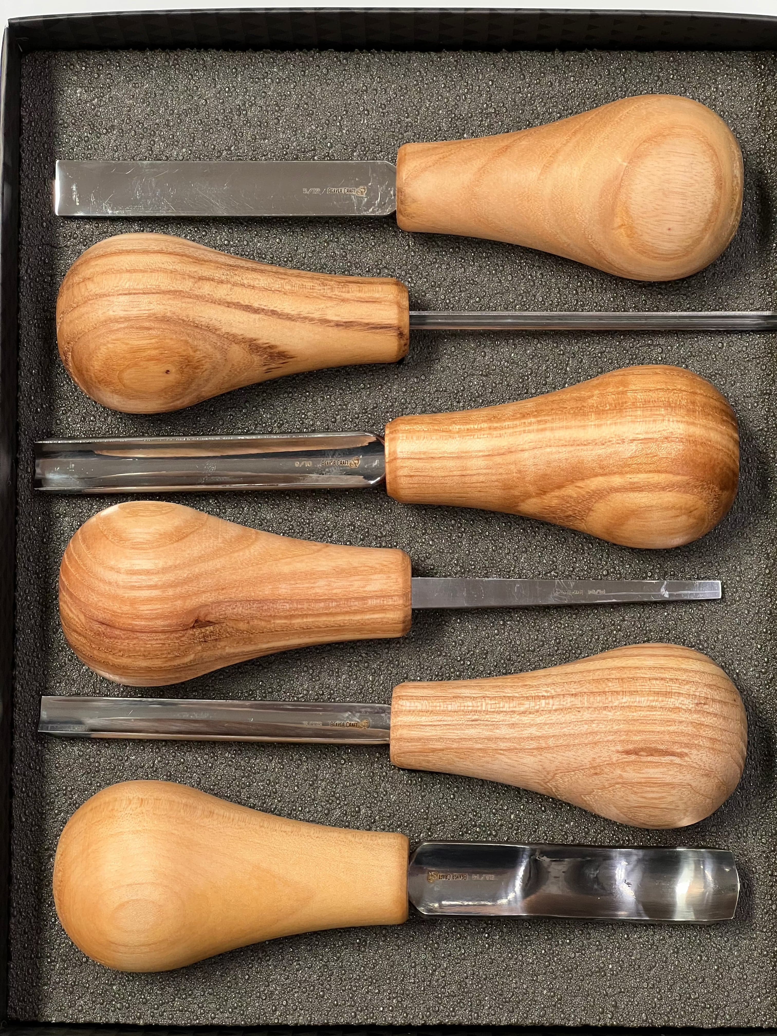 Schnitzwerkzeug-Set SC05 von Beaver Craft, 6-teilig