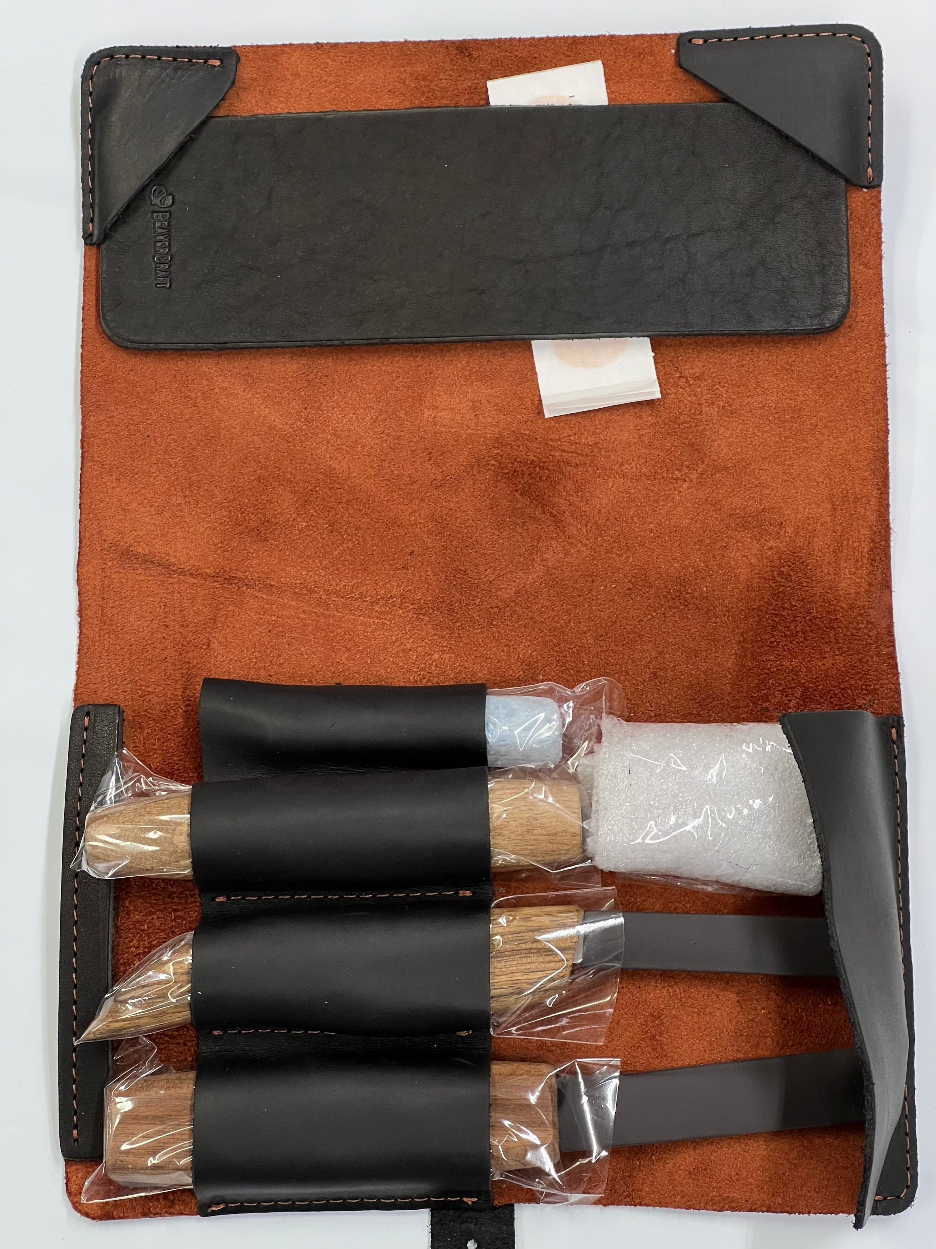 Leder-Schnitzset S13X Beaver Craft