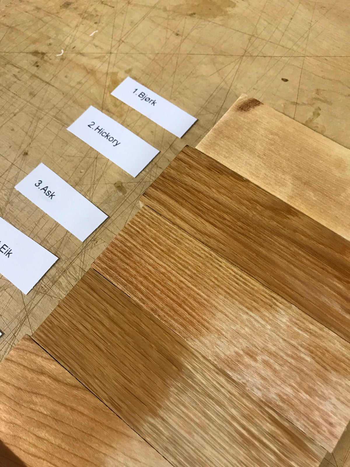Messergriffrohling aus Holz
