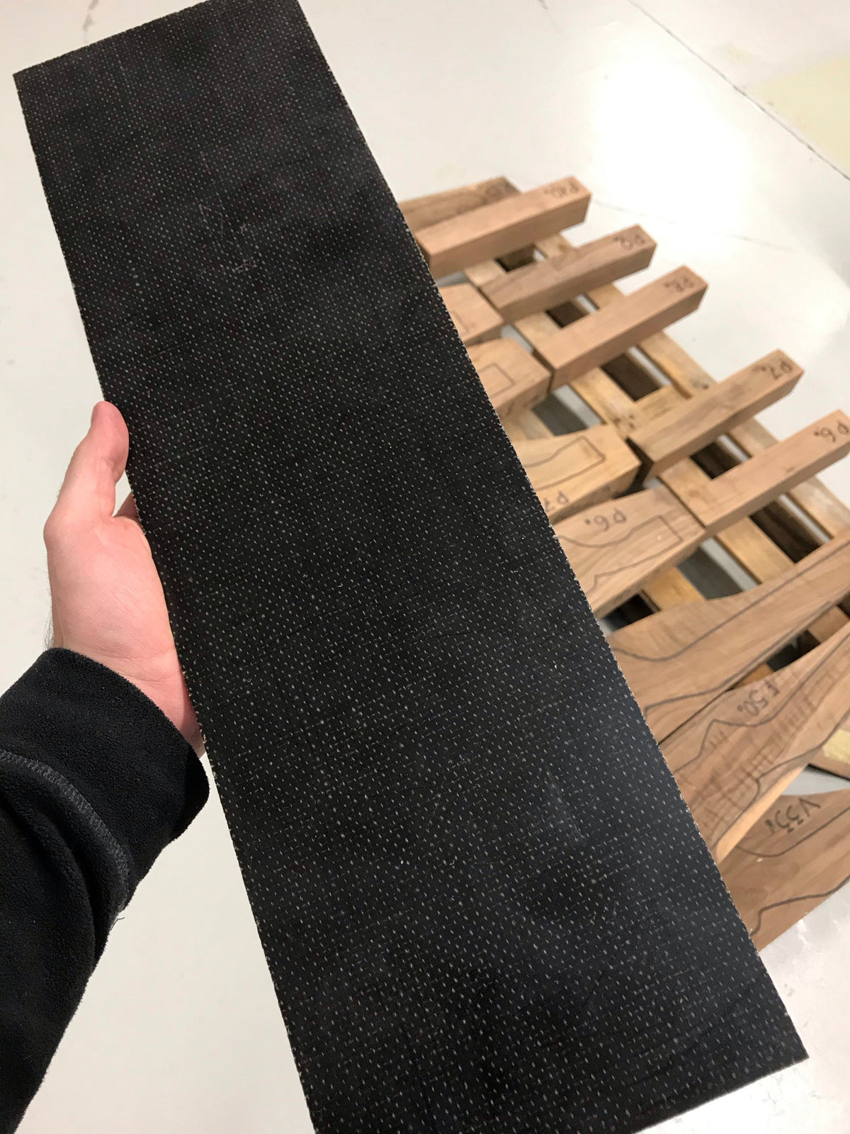 Micarta-Platte Griffmaterial