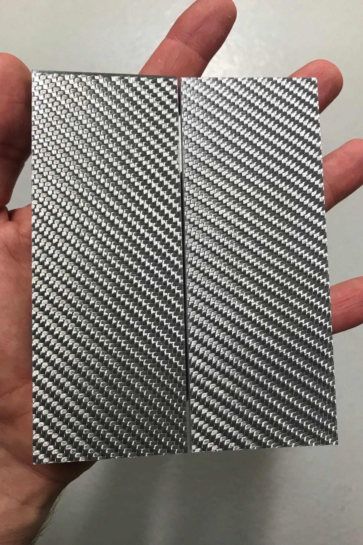 Silber-Twill-Platte