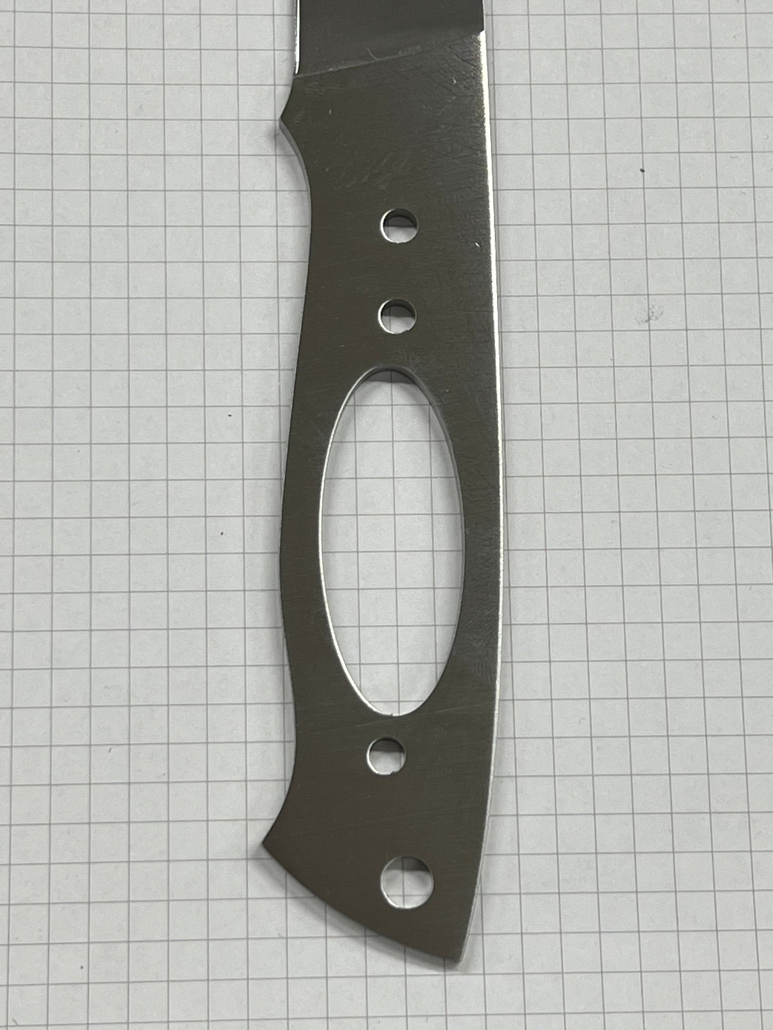 Brisa Trapper 95 Flat N690 rostfreie Messerklinge