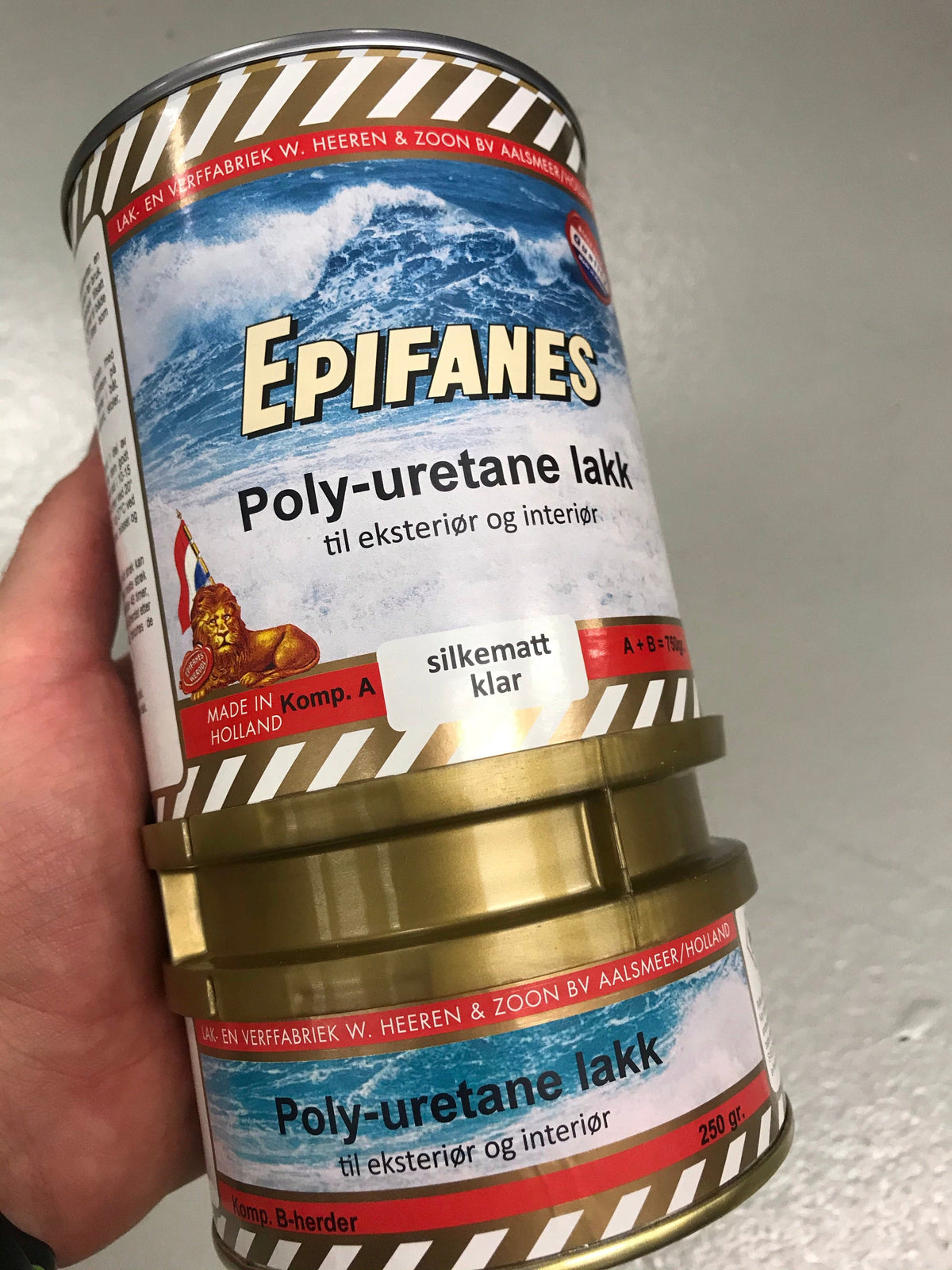 Epifanes Polyurethan-Klarlack 750 g