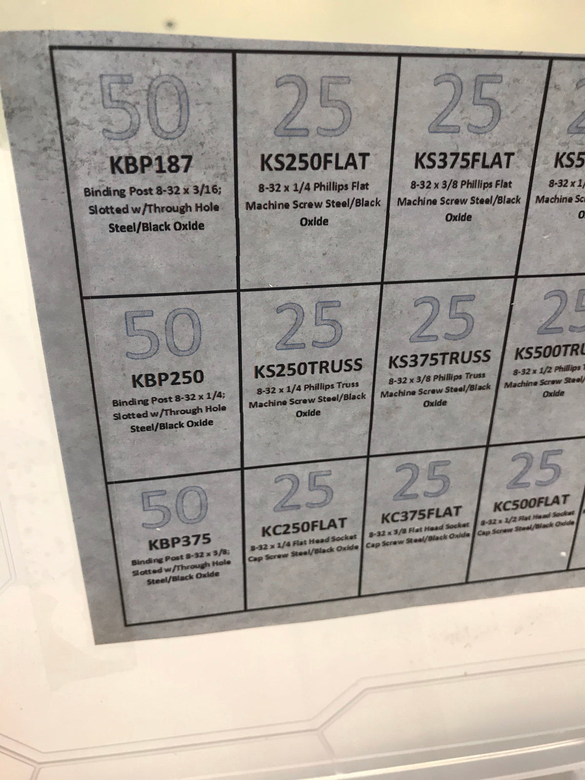 Kydex-Hardware (Nachfüllbeutel)