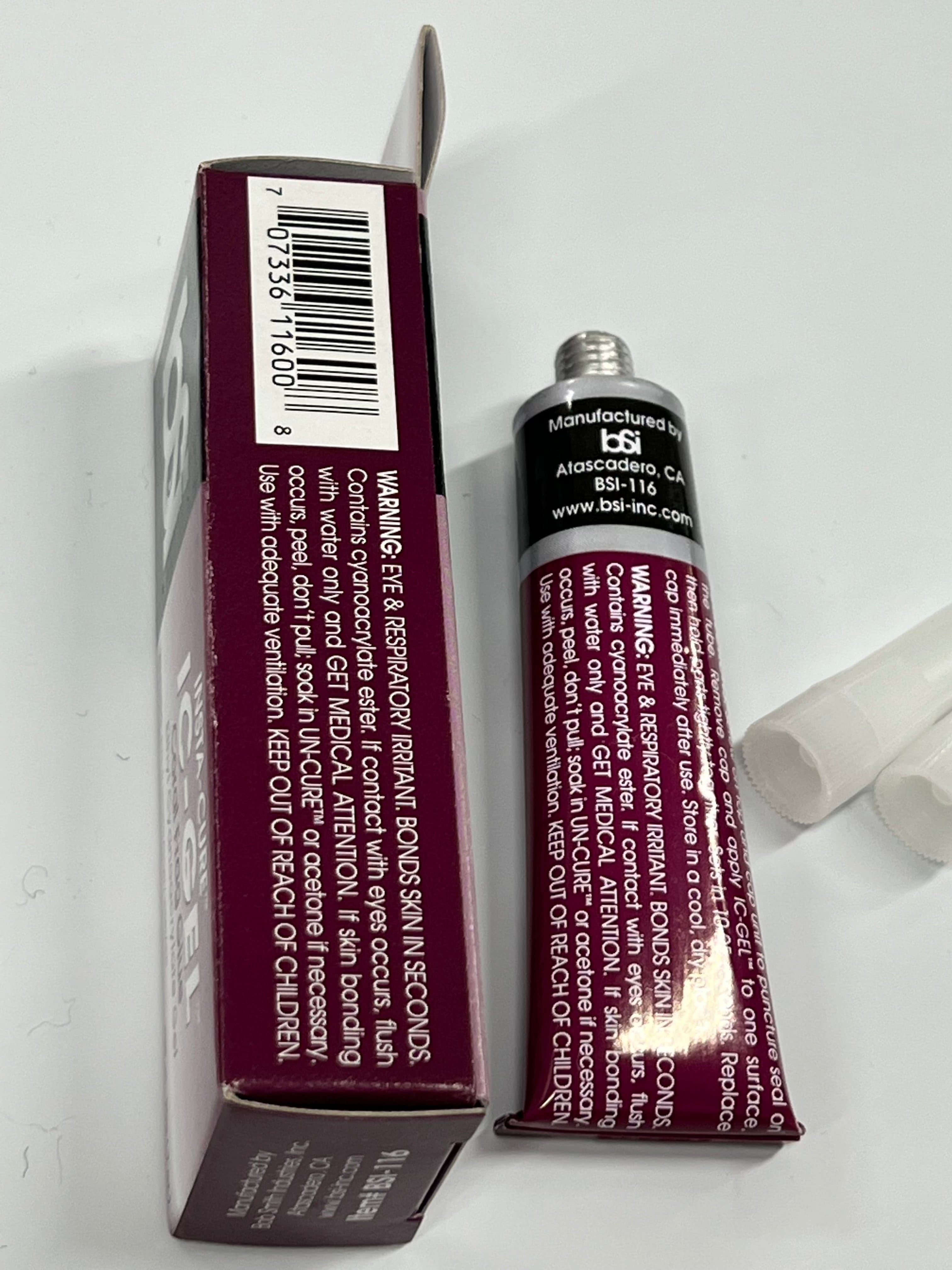 BSI IC-GEL Insta-Cure Sekundenkleber 20g/Tube