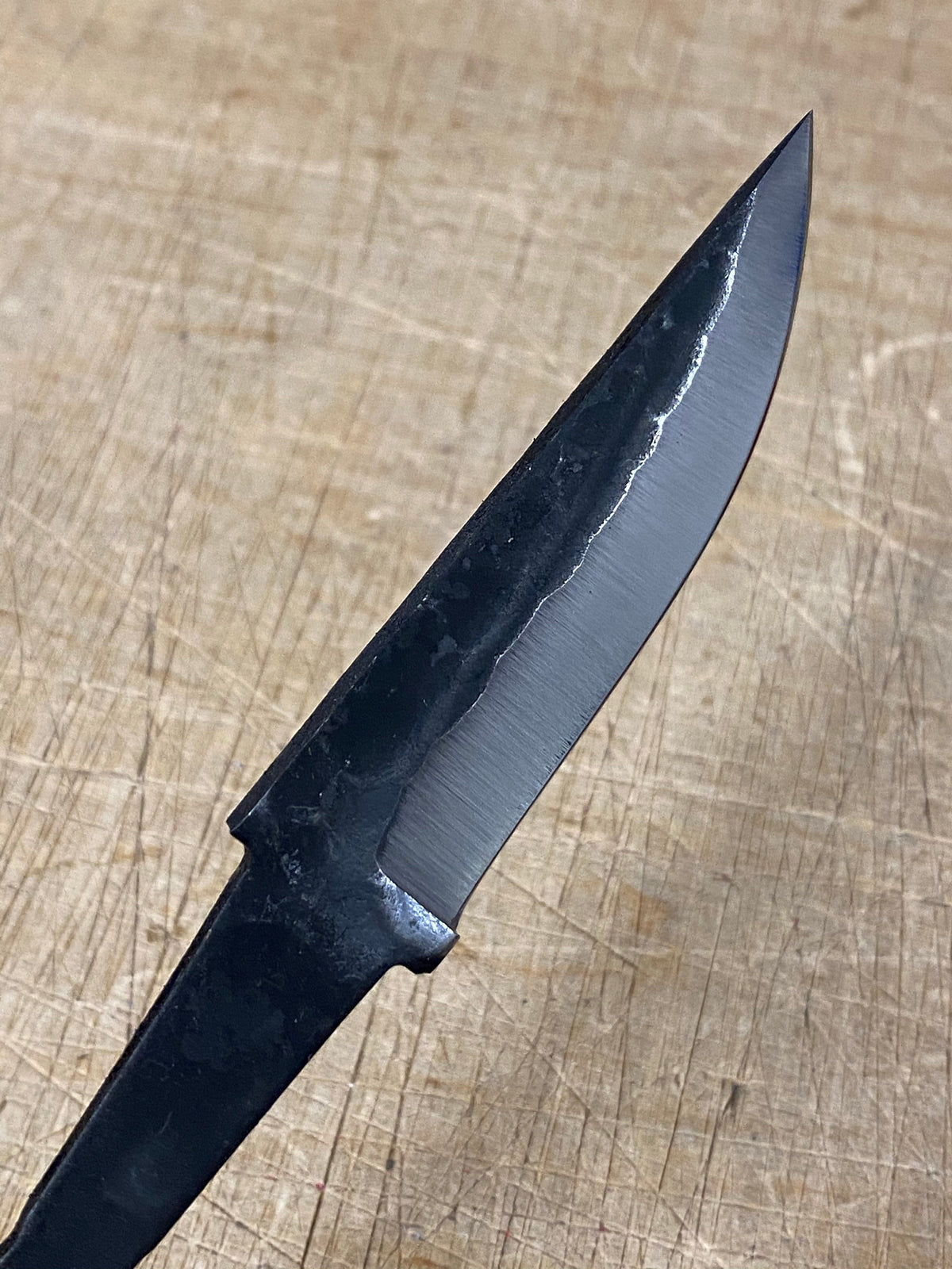 75 mm Hammer-Finish Messerklinge