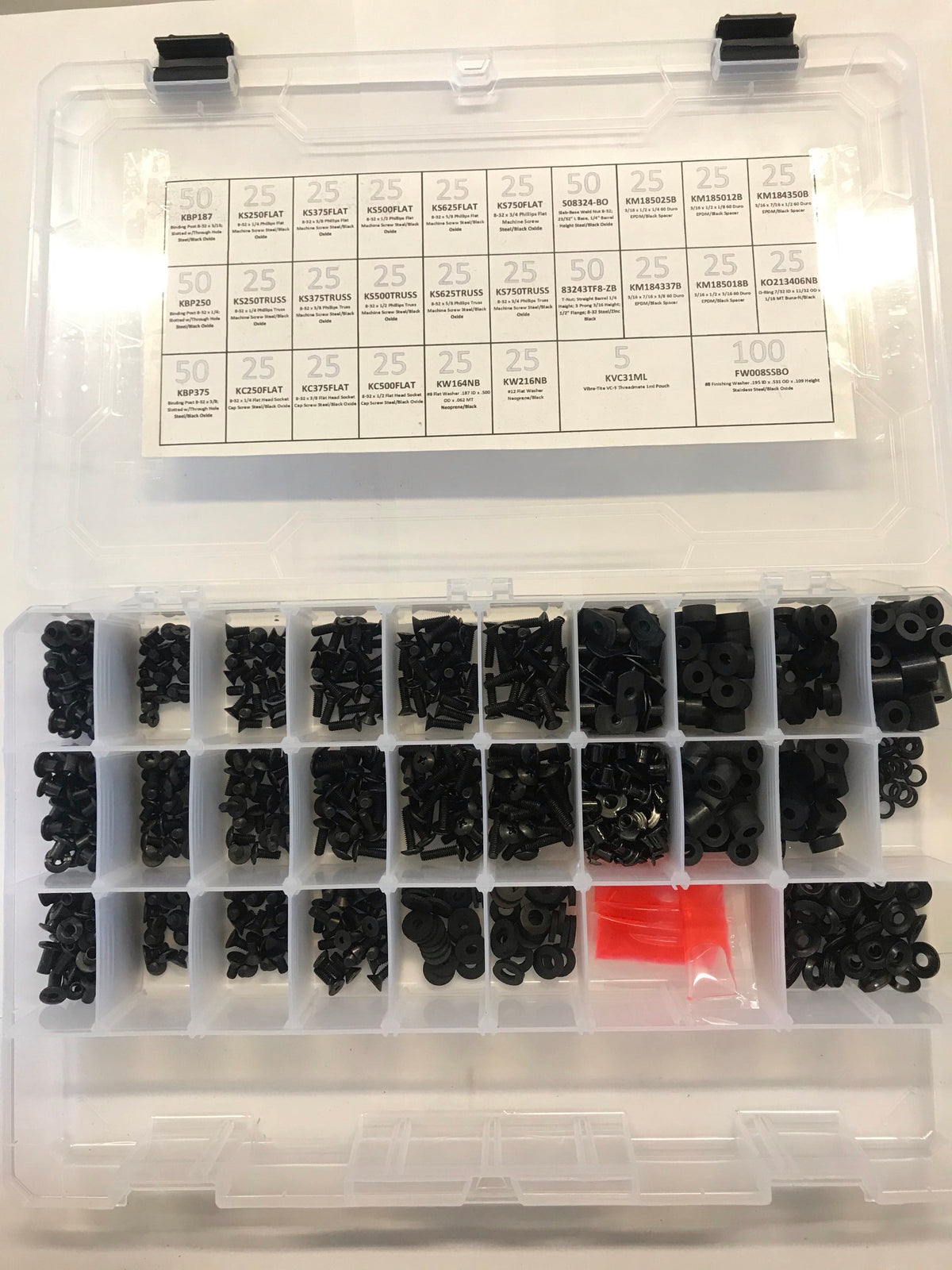 Hardware-Set für Kydex-Scheiden