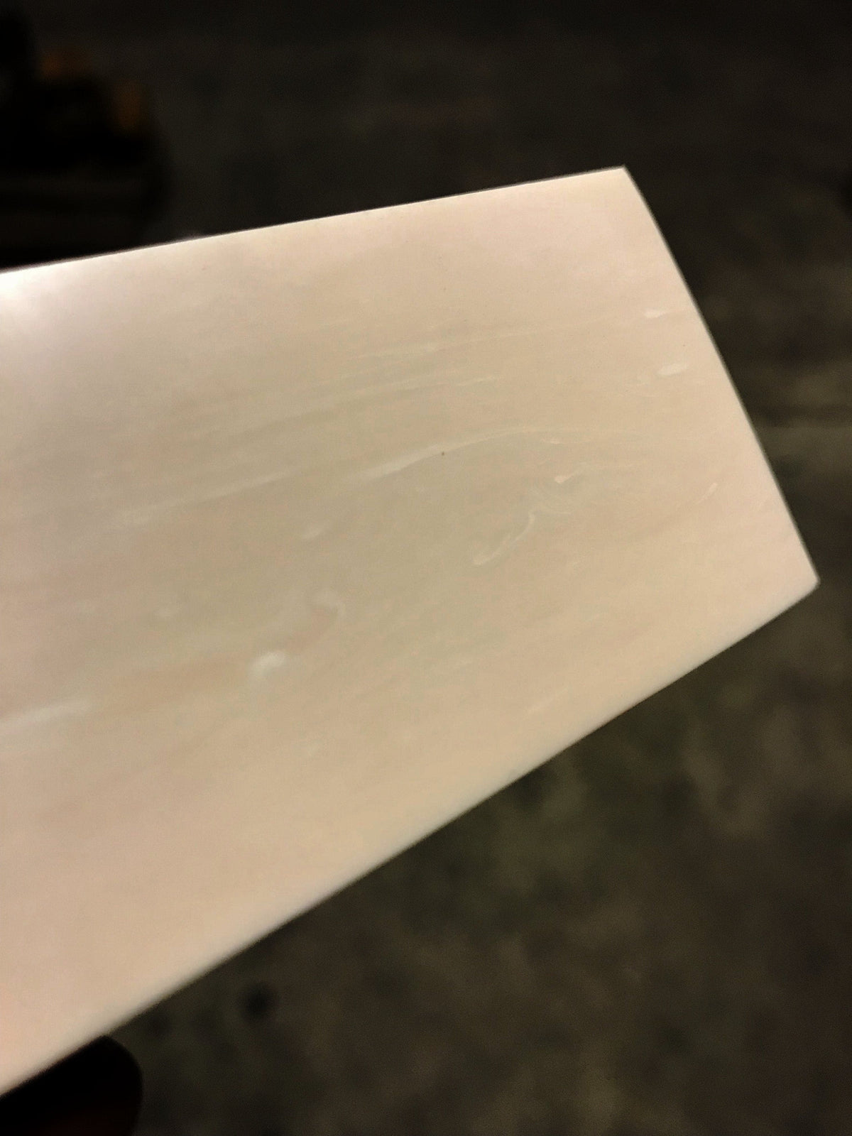 Elforyn - Gemustertes Elfenbein - Platte 8x50x305