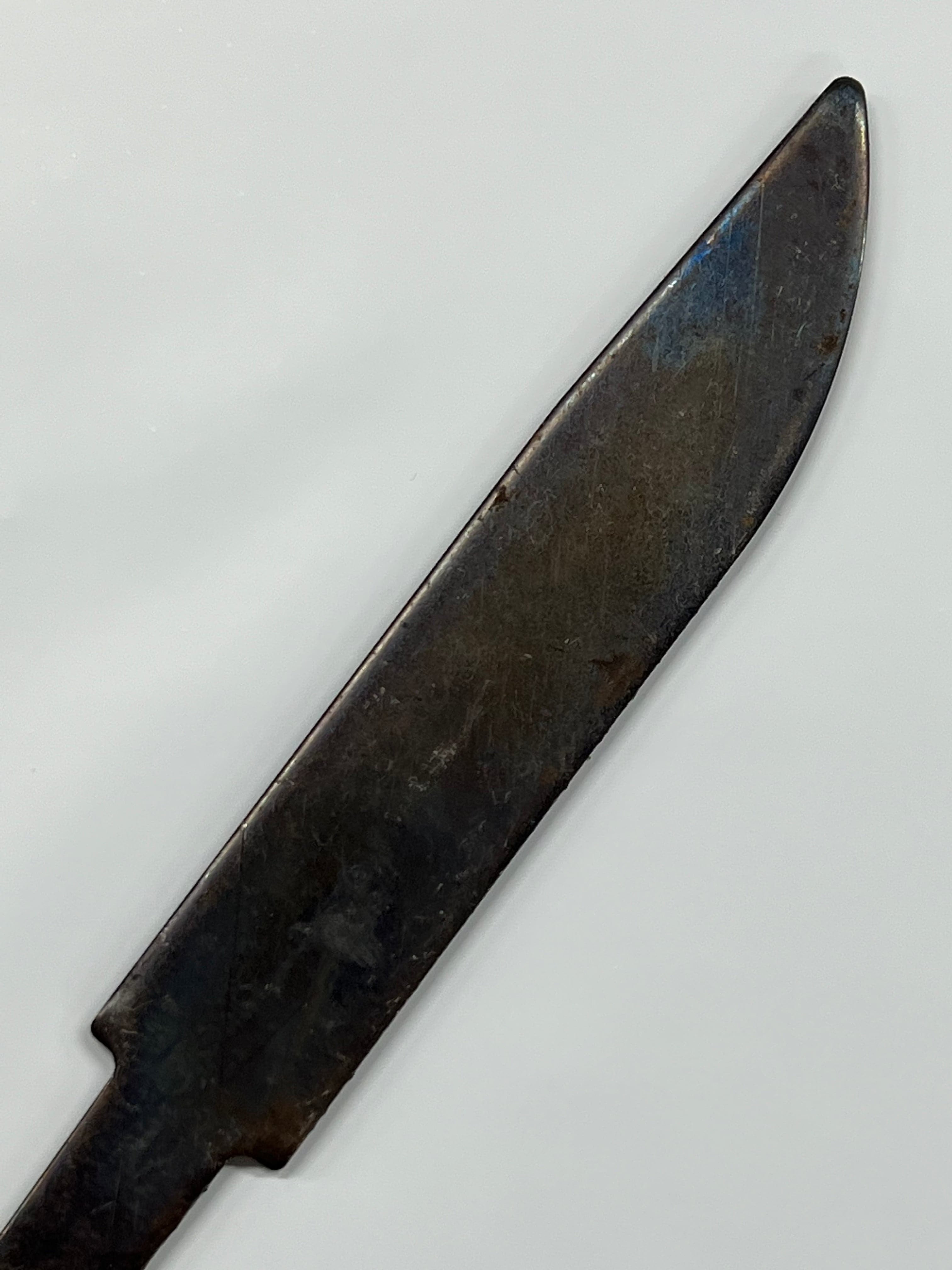 Klingenrohling 90 mm fertig gehärtet ungeschliffen