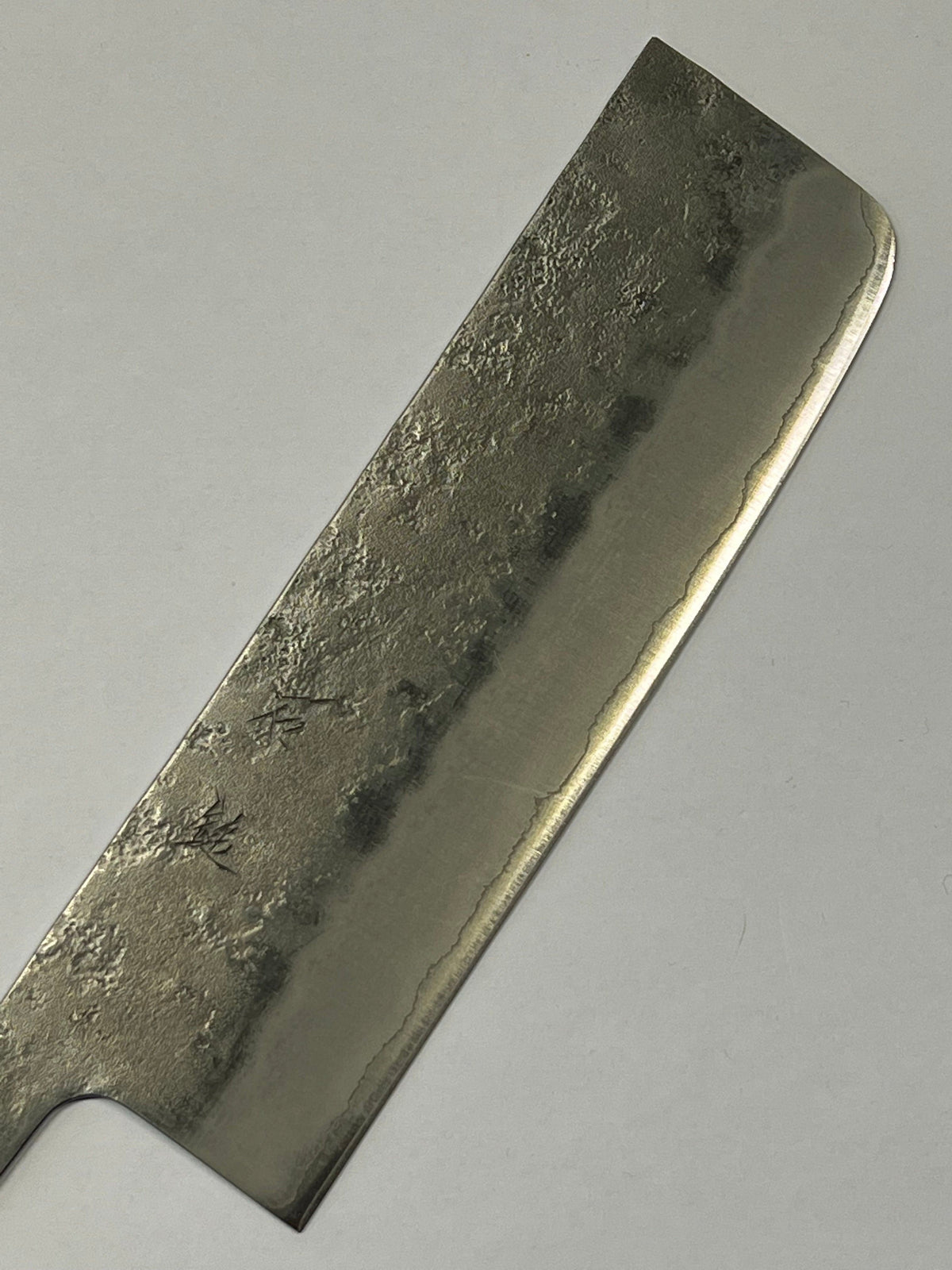 Nakiri 165 Silver3 Japanisch handgeschmiedete Messerklinge