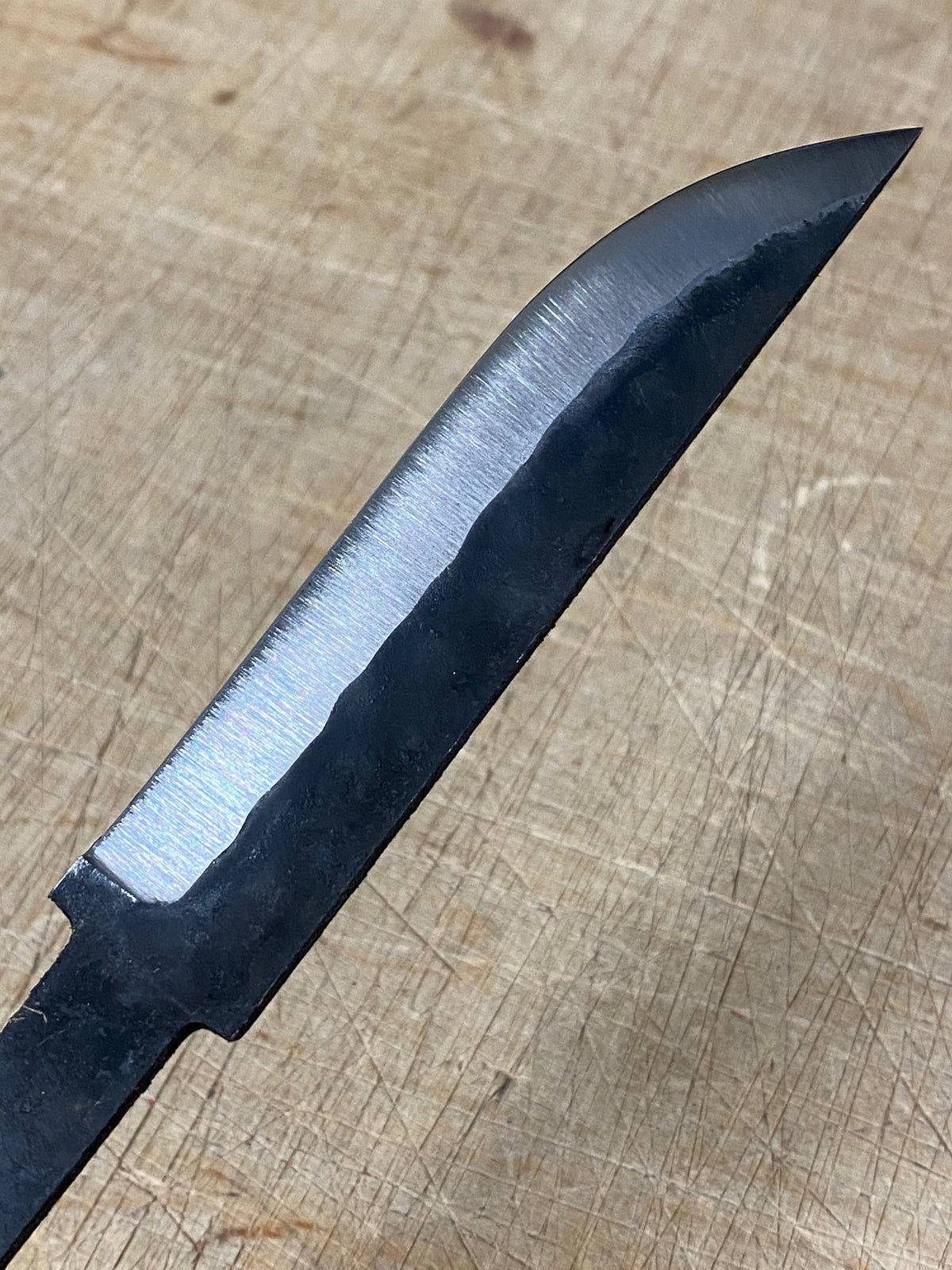 108 mm Hammerfinish-Messerklinge