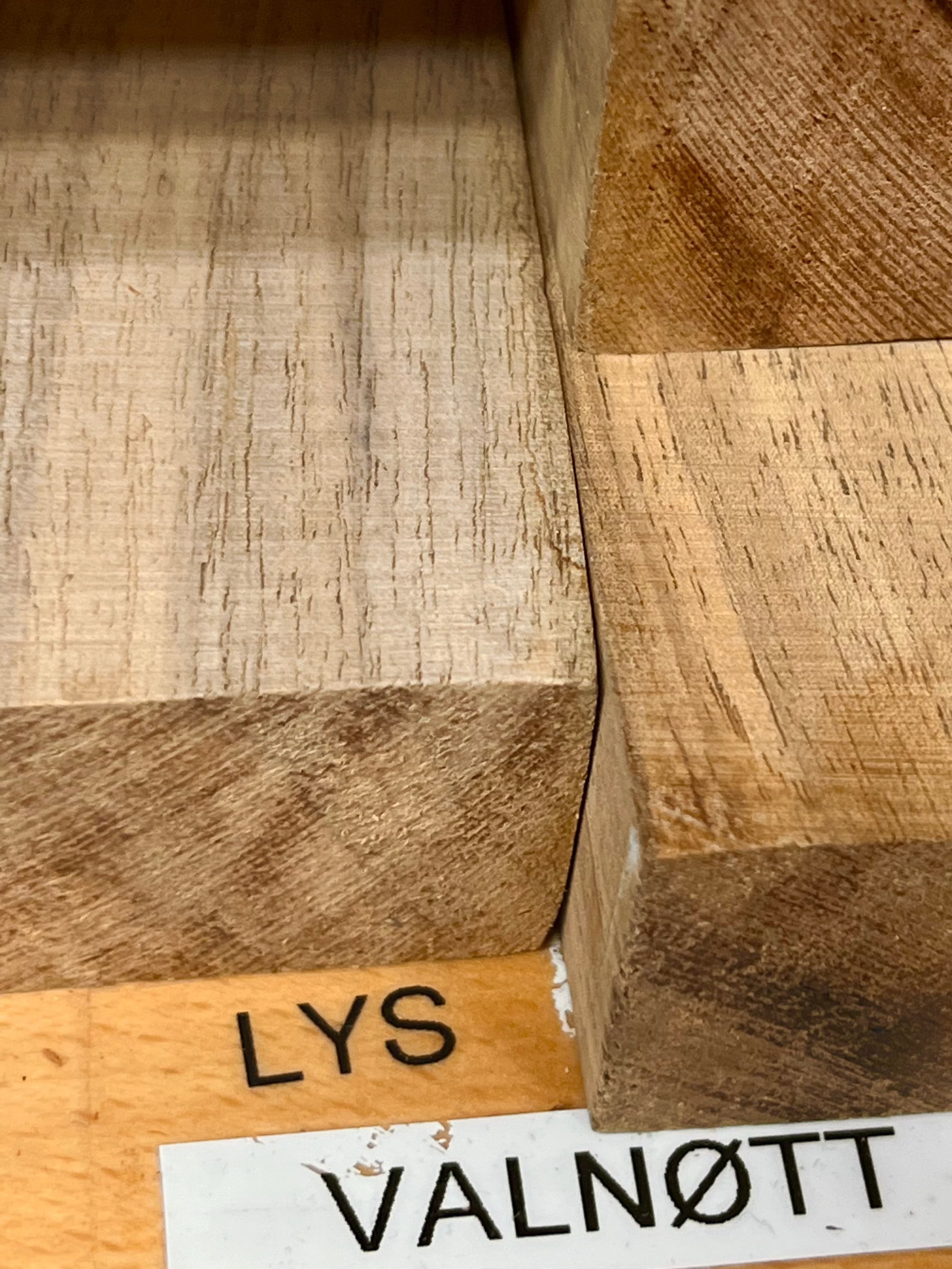 Messergriffrohling aus Holz