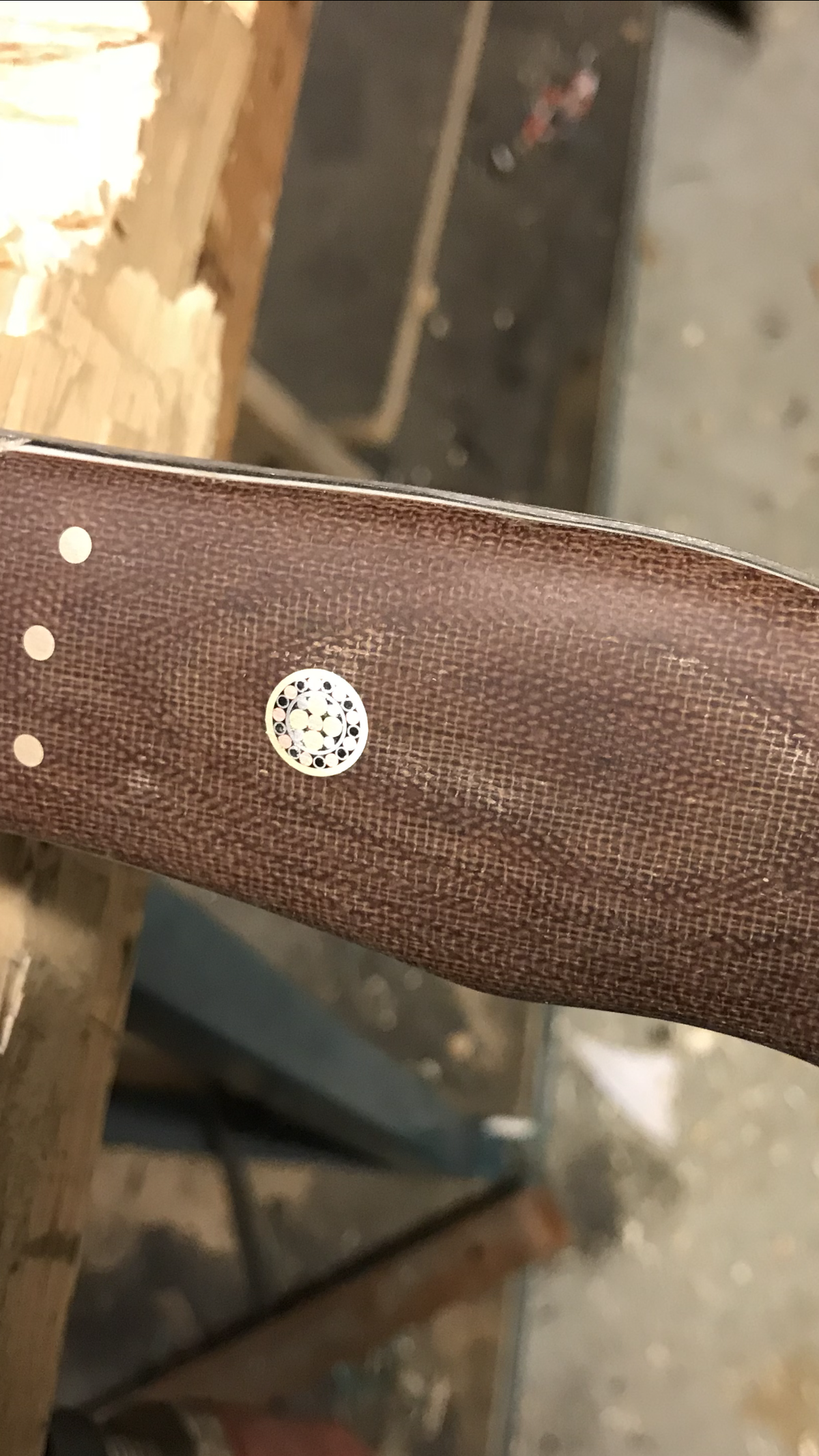 Mosaik-Pin 9,5 mm Griffverzierung
