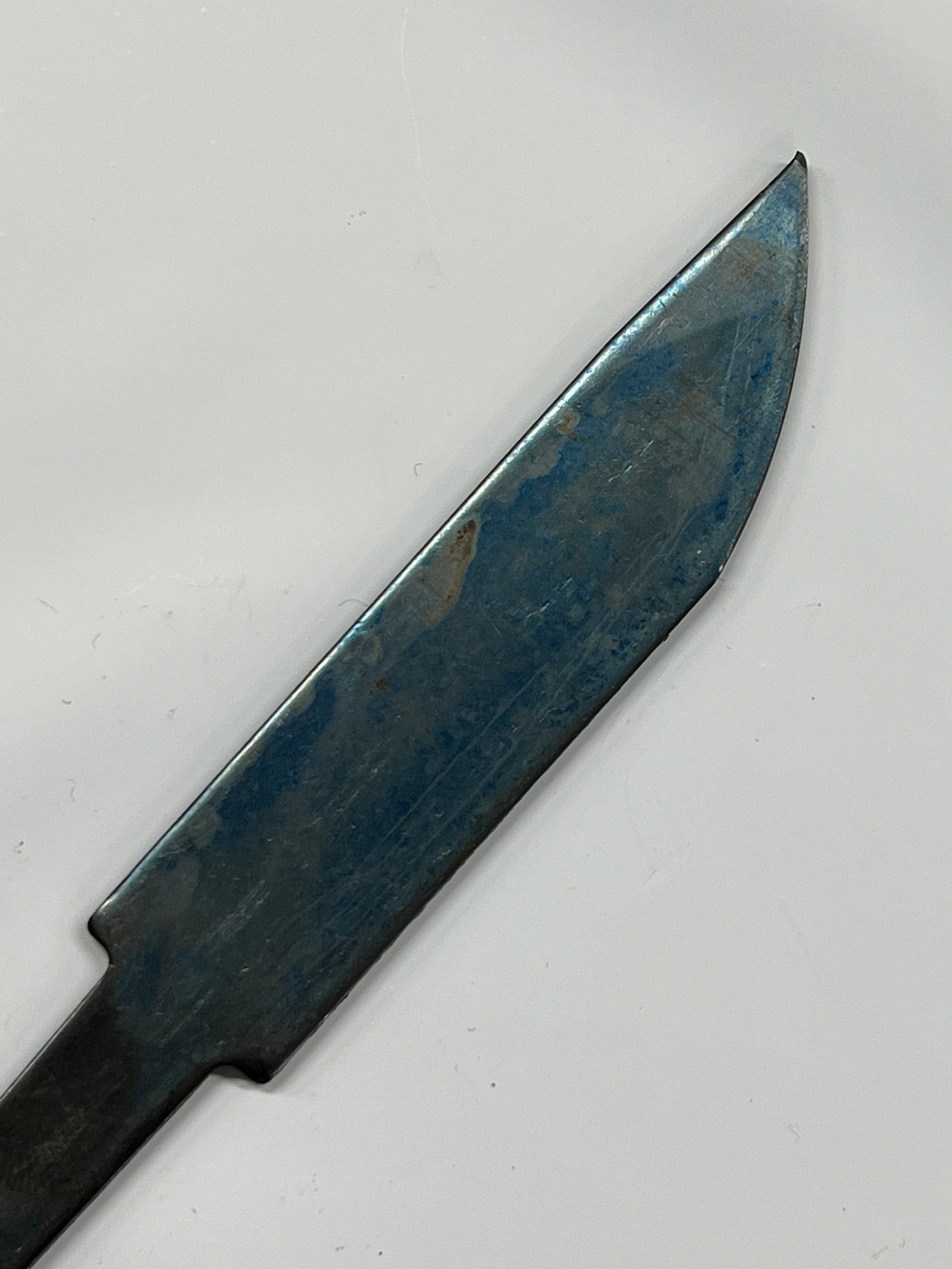 Messerklingenrohling 80mm gehärtet, ungeschliffen